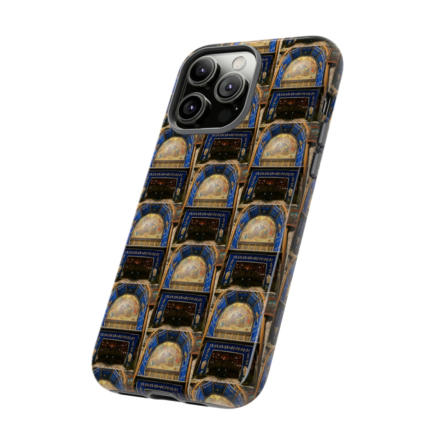 Holy Land Origins Tough Apple and Samsung Cases - Church Of The Nativity at Bethlehem - The God Ball Originals by Chris Rabalais (2024)