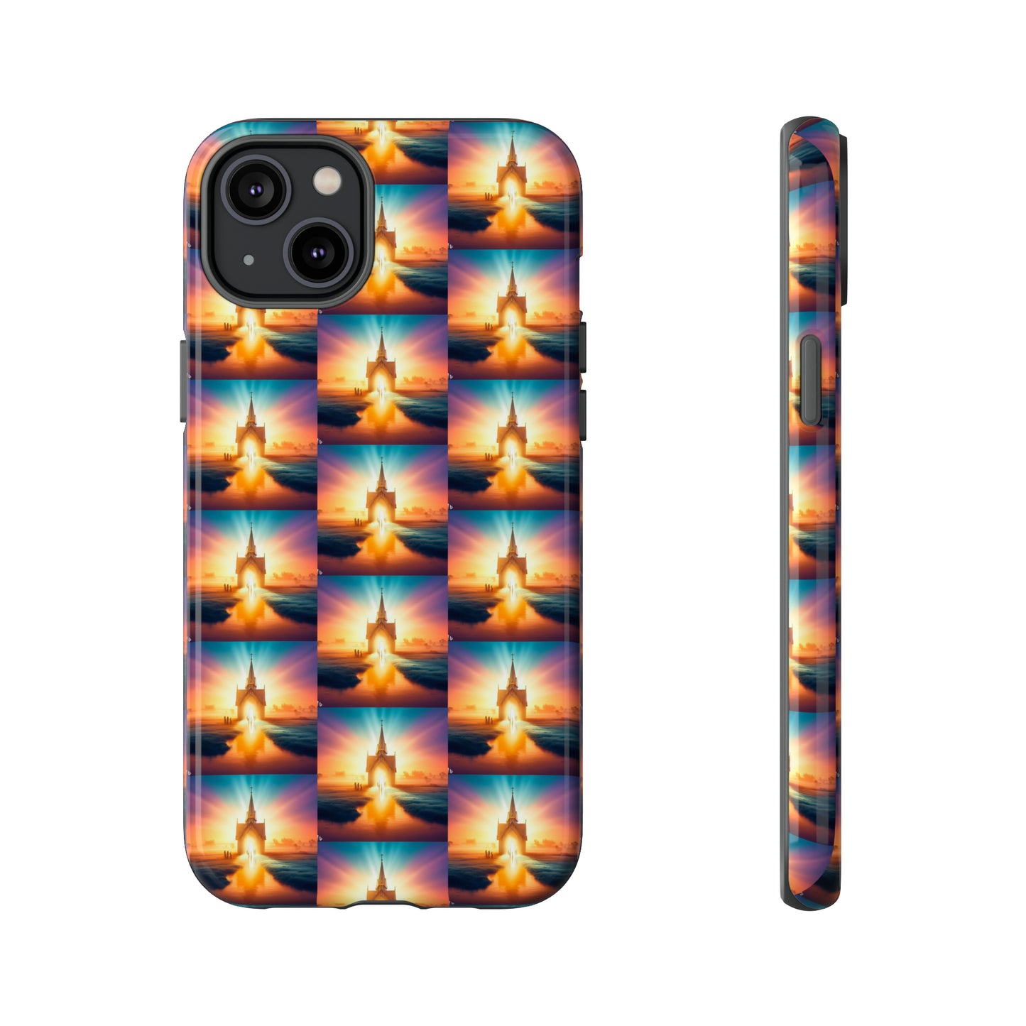 AImagination Collection iPhone Tough Case - "Come to the Light" - The God Ball Originals by Chris Rabalais (2024)