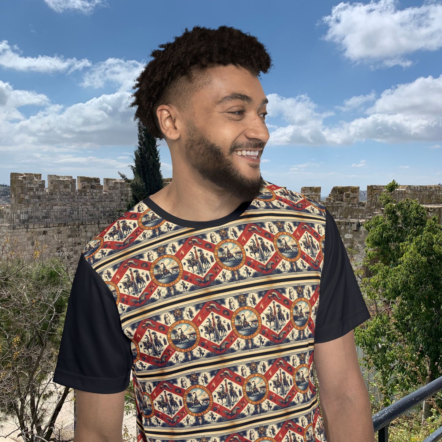 Florida Vintage Christian Crusader - Premium Sports Jersey - USA - 100% Charity Benefit - The God Vote Collection by Chris Rabalais