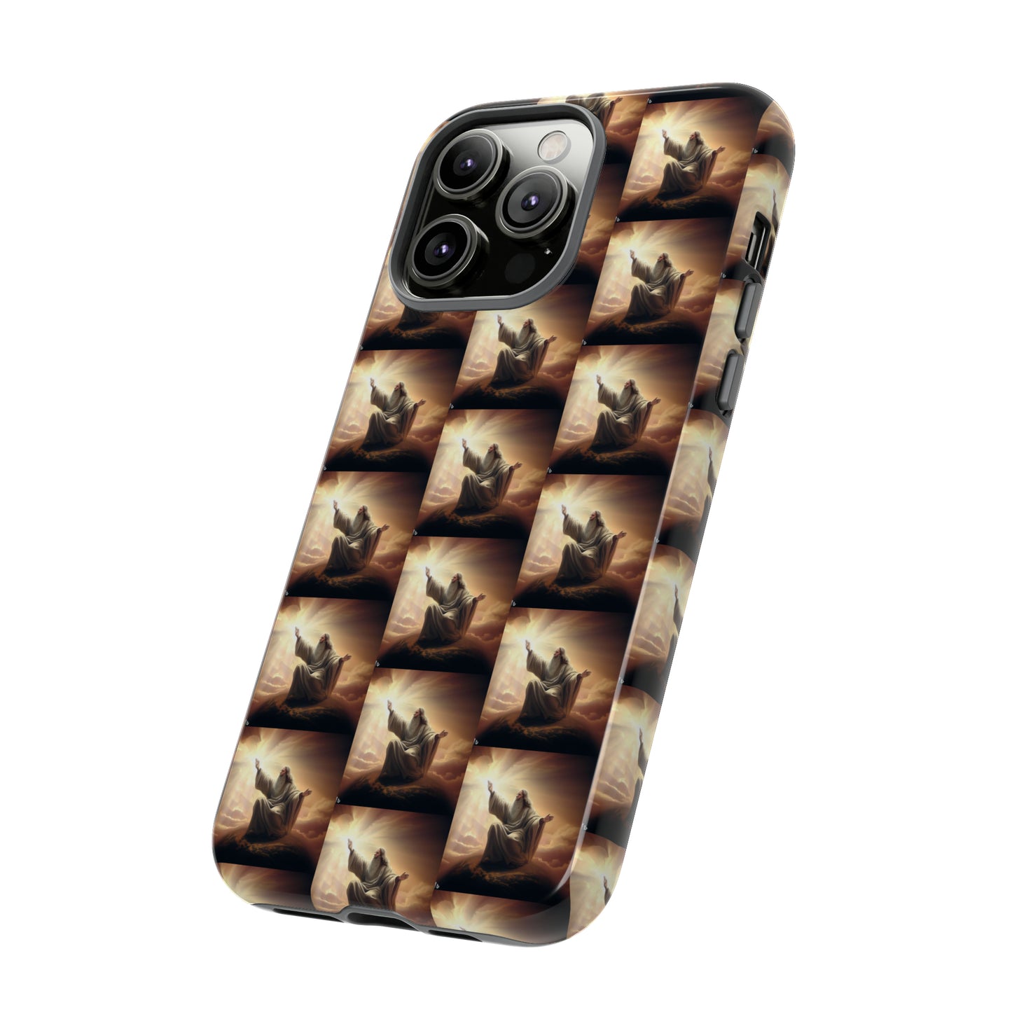 AImagination Collection iPhone Tough Case - "Let There Be Light" - The God Ball Originals by Chris Rabalais (2024)