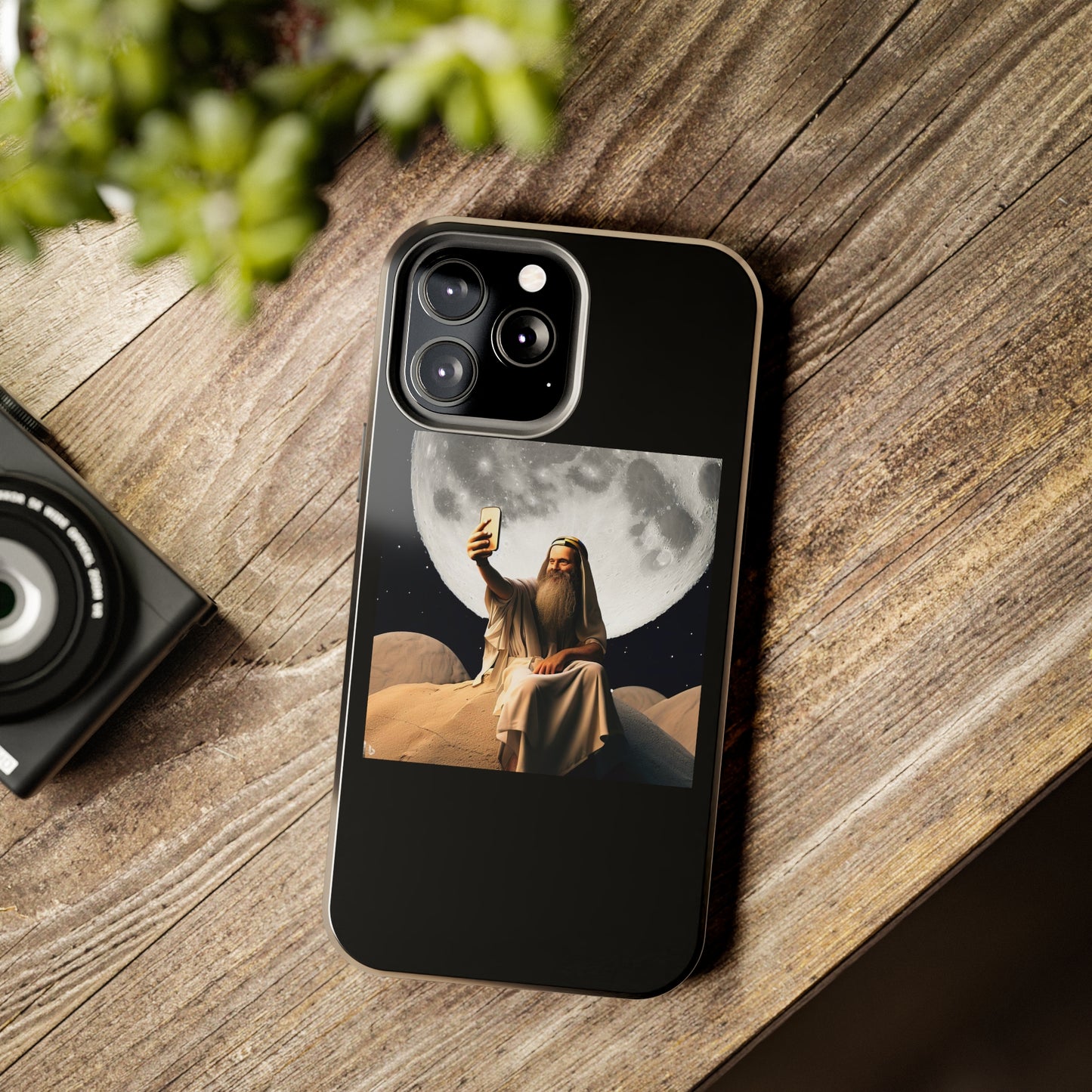 AImagination Collection iPhone Tough Case - "The Old and The New" - The God Ball Originals by Chris Rabalais (2024)