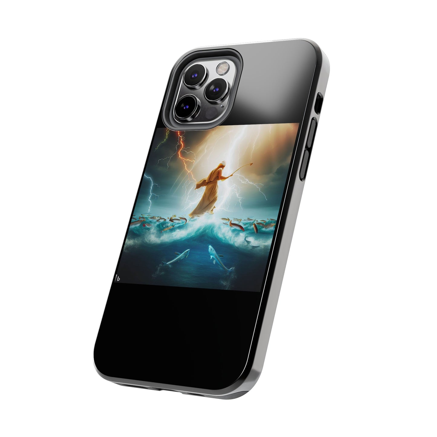 AImagination Collection iPhone Tough Case - "Fishing" - The God Ball Originals by Chris Rabalais (2024)