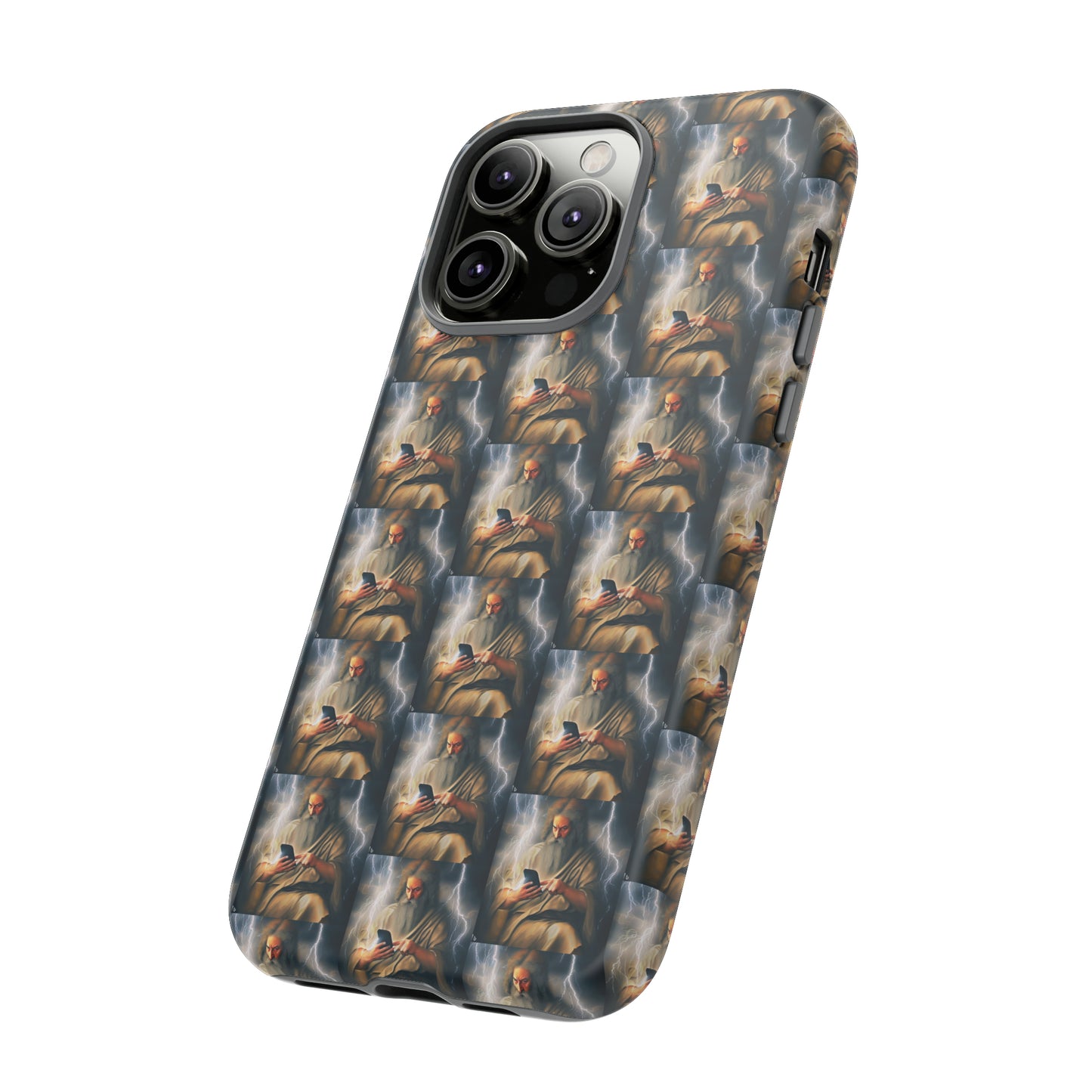 AImagination Collection iPhone Tough Cases - "The Watchman" - The God Ball Originals by Chris Rabalais (2024)