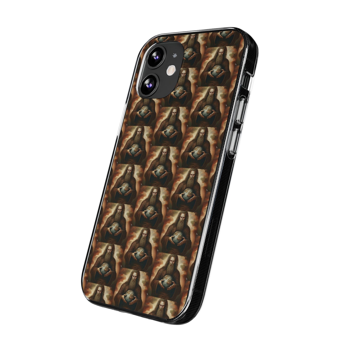 AImagination Collection Soft Phone Cases - "Yahweh's World" - The God Ball Originals by Chris Rabalais (2024)