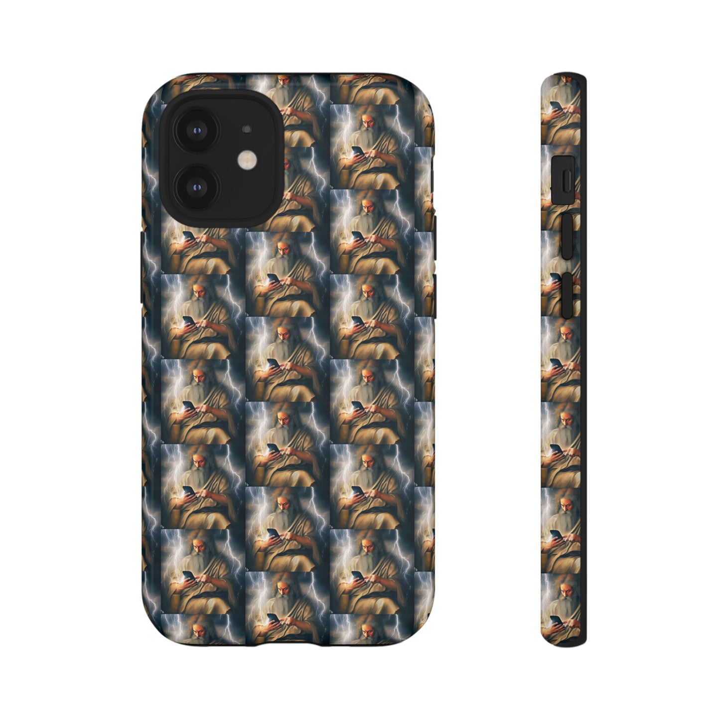 AImagination Collection iPhone Tough Cases - "The Watchman" - The God Ball Originals by Chris Rabalais (2024)