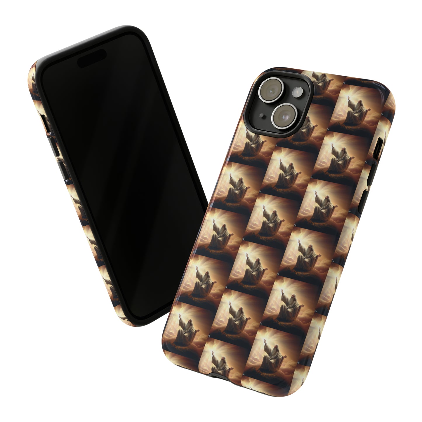 AImagination Collection iPhone Tough Case - "Let There Be Light" - The God Ball Originals by Chris Rabalais (2024)