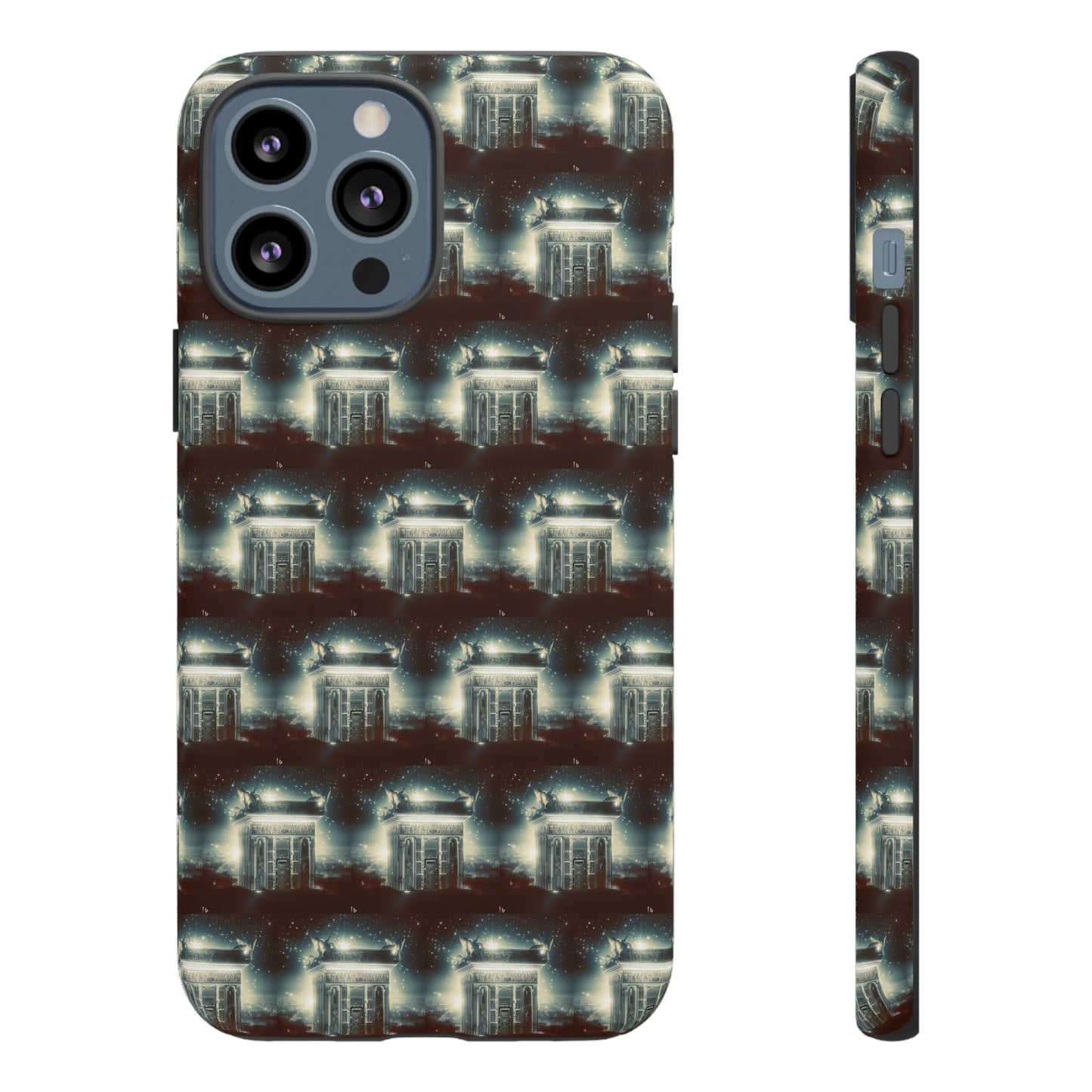 AImagination Collection iPhone Tough Cases - "The Temple" - The God Ball Originals by Chris Rabalais (2024)