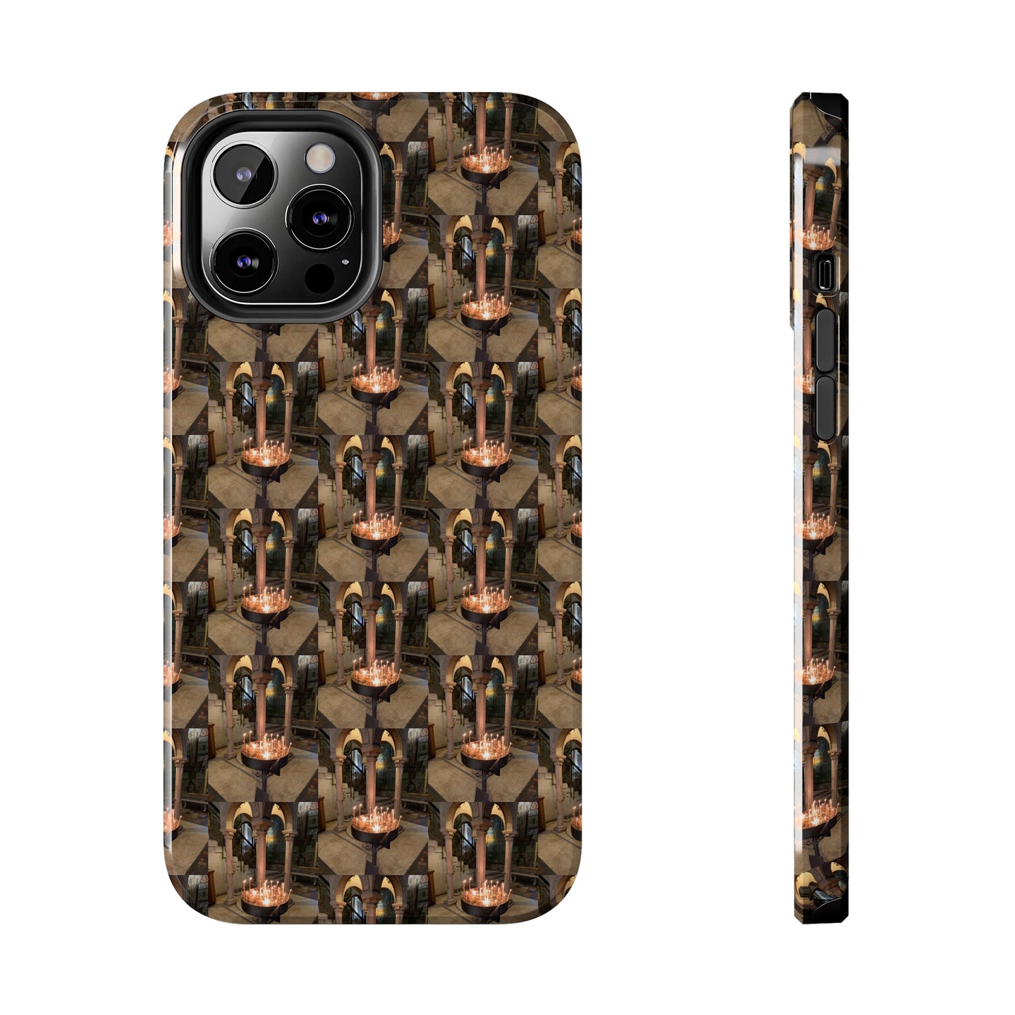 Holy Land Origins Apple iPhone Tough Case - Church of the Holy Sepulchre at Jerusalem - The God Ball Originals by Chris Rabalais (2024)