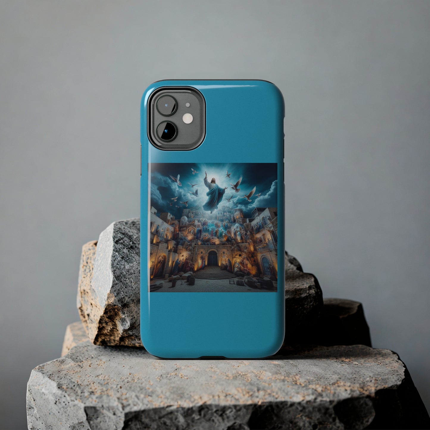 AImagination Rebirth Collection - Tough iPhone Case (A) - The God Ball Originals by Chris Rabalais (2024)