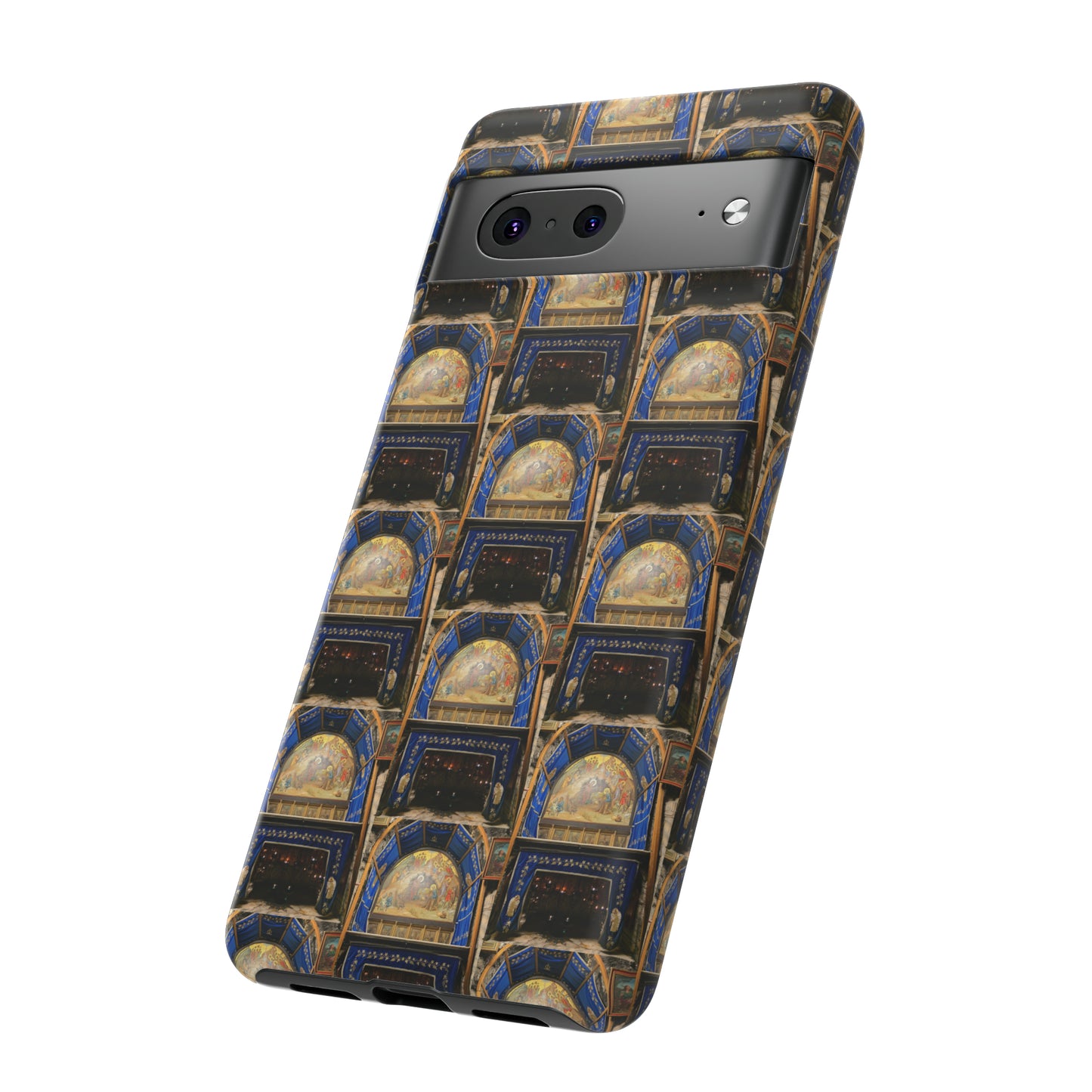 Holy Land Origins Tough Apple and Samsung Cases - Church Of The Nativity at Bethlehem - The God Ball Originals by Chris Rabalais (2024)