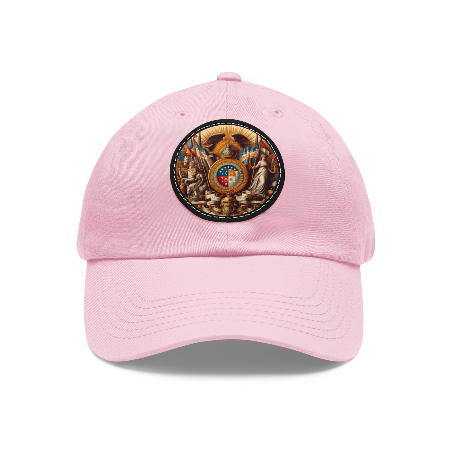 Missouri Vintage Christian Crusader Campaign Hat - Chino Twill Leather Logo - 100% Charity - The God Vote Collection by Chris Rabalais
