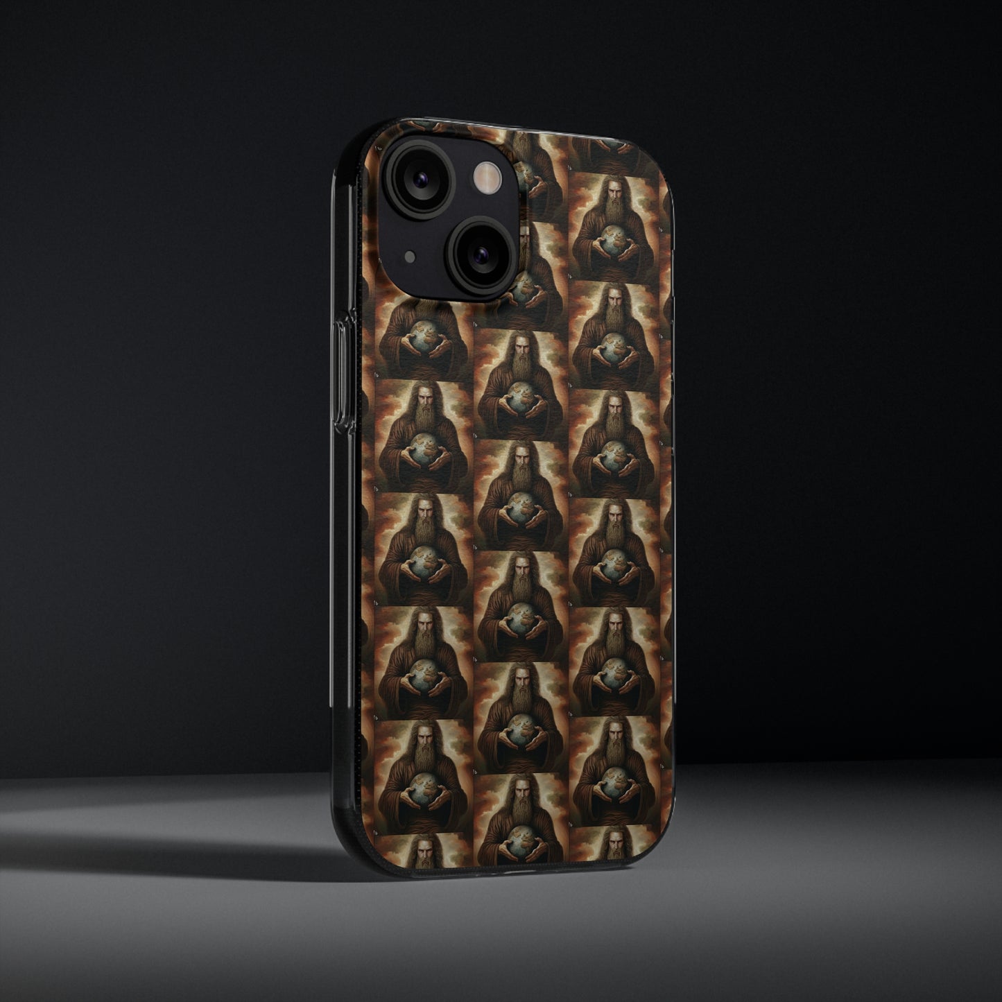 AImagination Collection Soft Phone Cases - "Yahweh's World" - The God Ball Originals by Chris Rabalais (2024)
