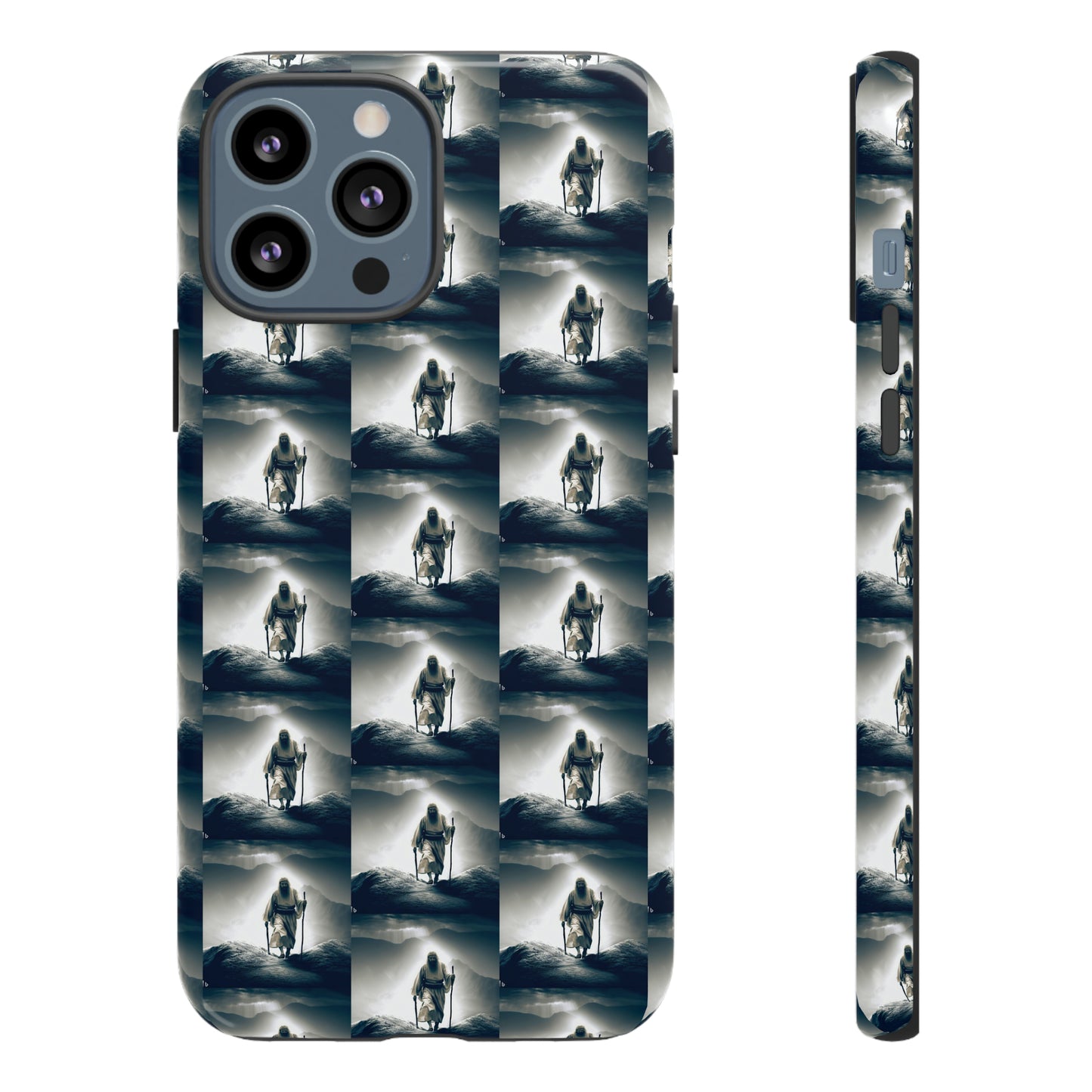 AImagination Collection iPhone Tough Case - "The Walk" - The God Ball Originals by Chris Rabalais (2024)
