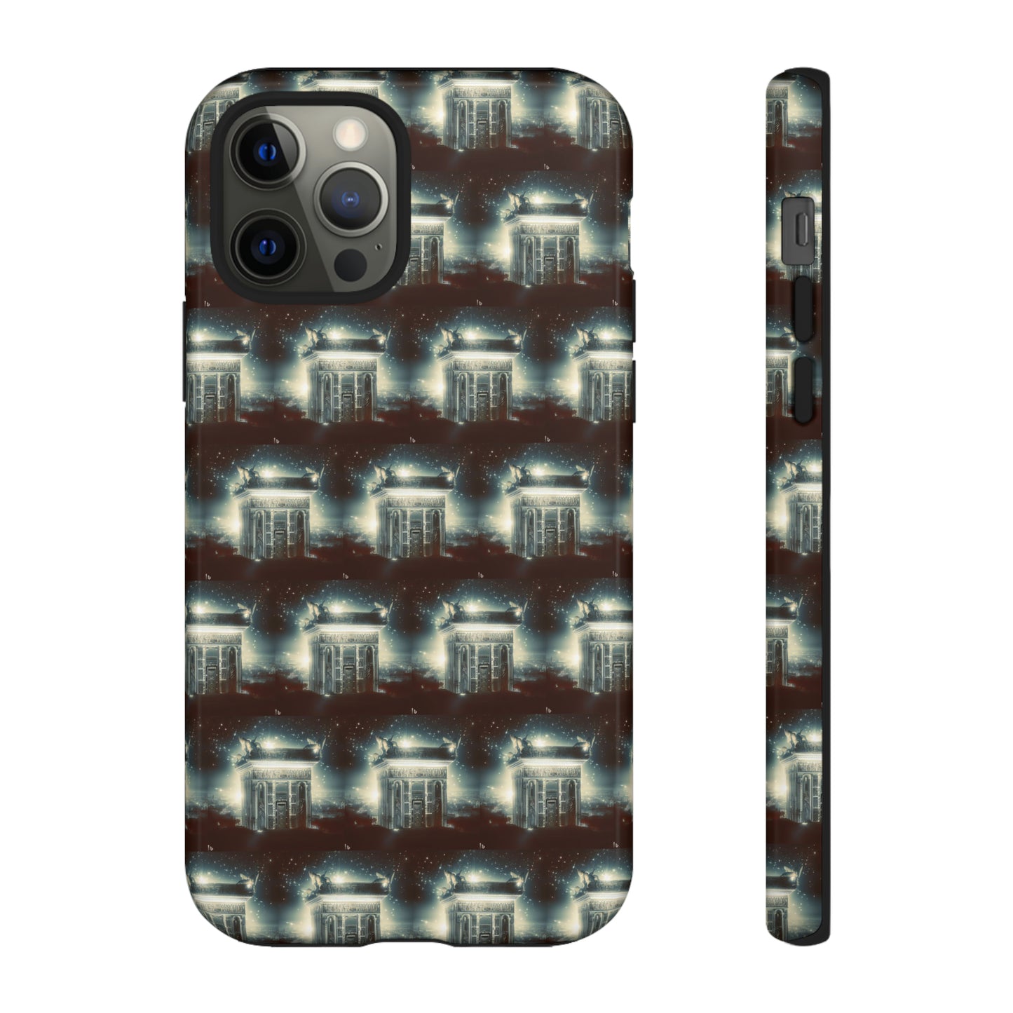 AImagination Collection iPhone Tough Cases - "The Temple" - The God Ball Originals by Chris Rabalais (2024)