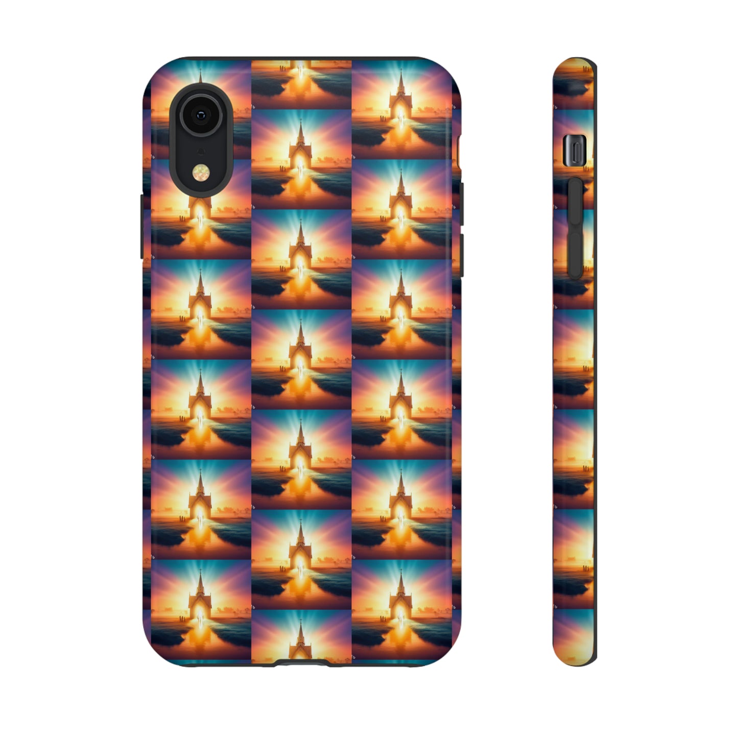 AImagination Collection iPhone Tough Case - "Come to the Light" - The God Ball Originals by Chris Rabalais (2024)