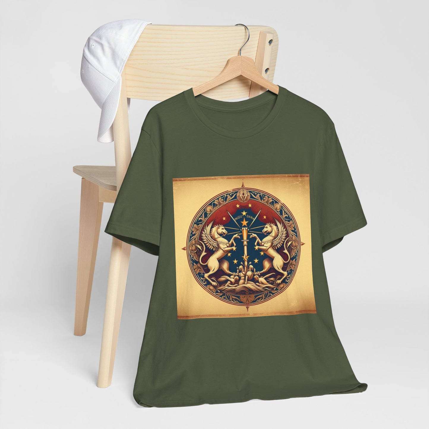 Indiana Vintage Christian Crusader - Unisex Jersey Tee - USA - 100% Charity Benefit - The God Vote Collection by Chris Rabalais