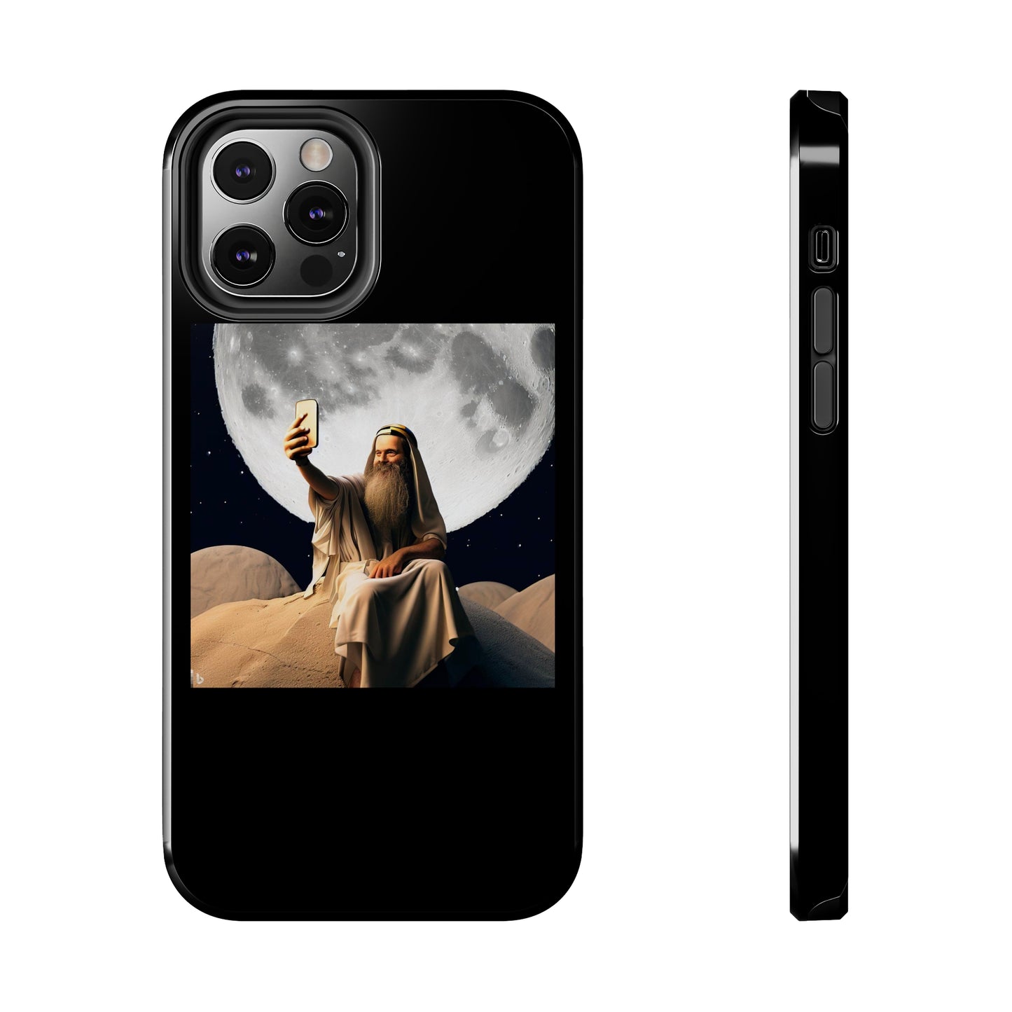 AImagination Collection iPhone Tough Case - "The Old and The New" - The God Ball Originals by Chris Rabalais (2024)