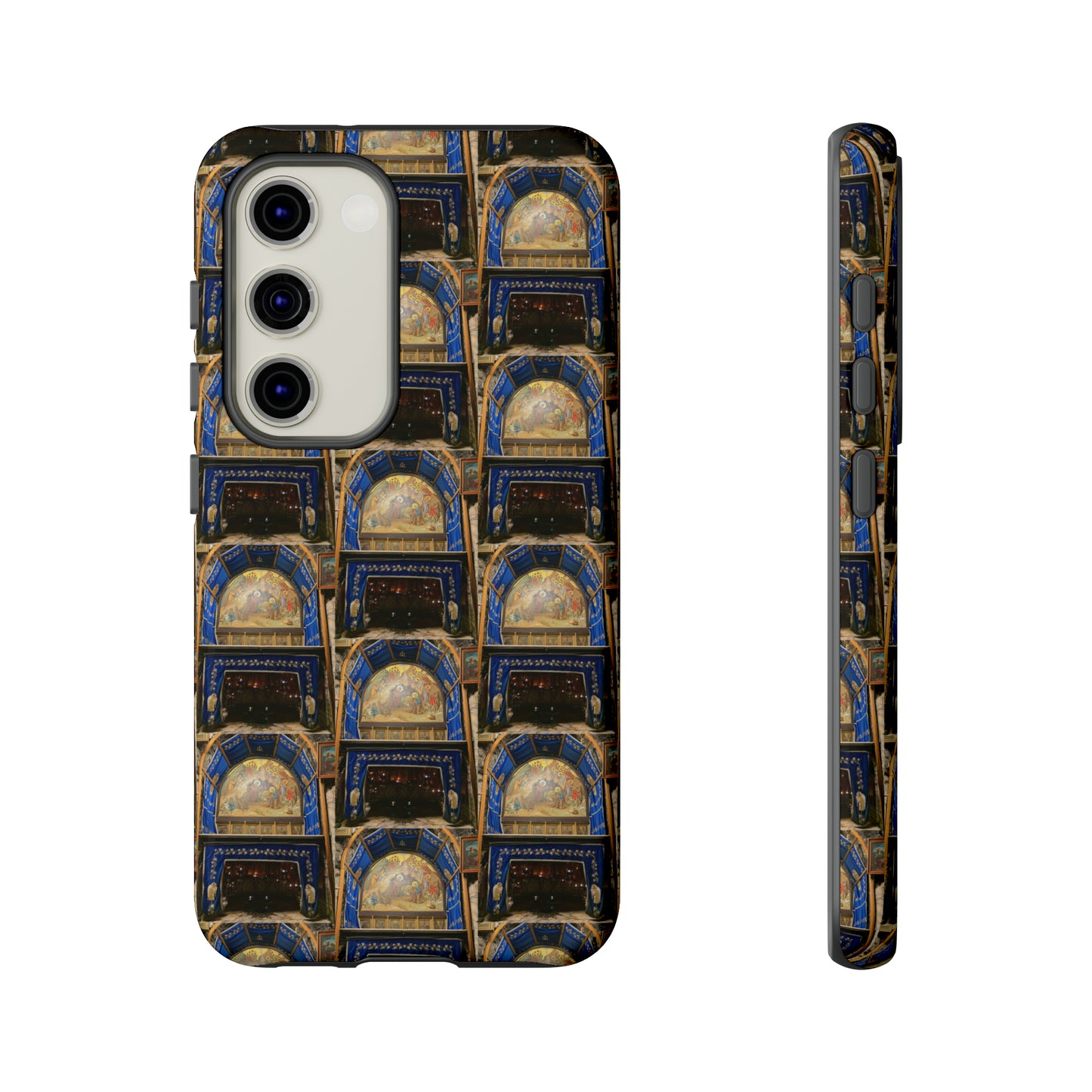 Holy Land Origins Tough Apple and Samsung Cases - Church Of The Nativity at Bethlehem - The God Ball Originals by Chris Rabalais (2024)