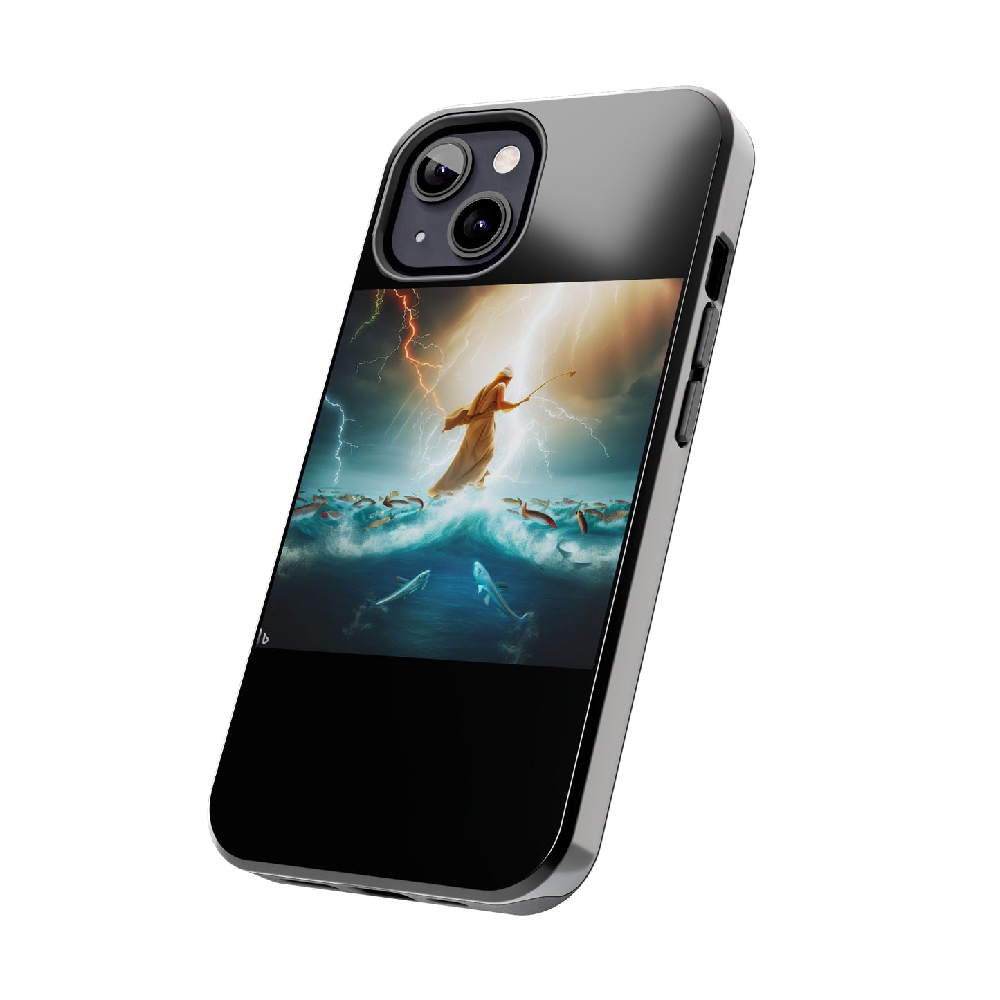 AImagination Collection iPhone Tough Case - "Fishing" - The God Ball Originals by Chris Rabalais (2024)