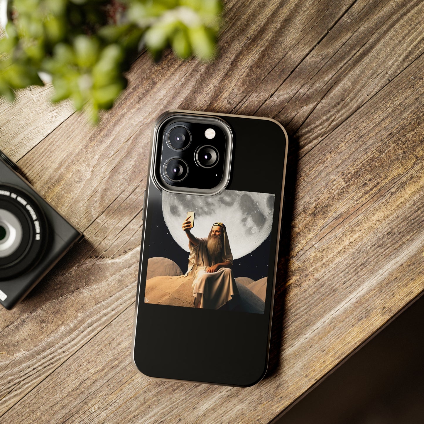 AImagination Collection iPhone Tough Case - "The Old and The New" - The God Ball Originals by Chris Rabalais (2024)