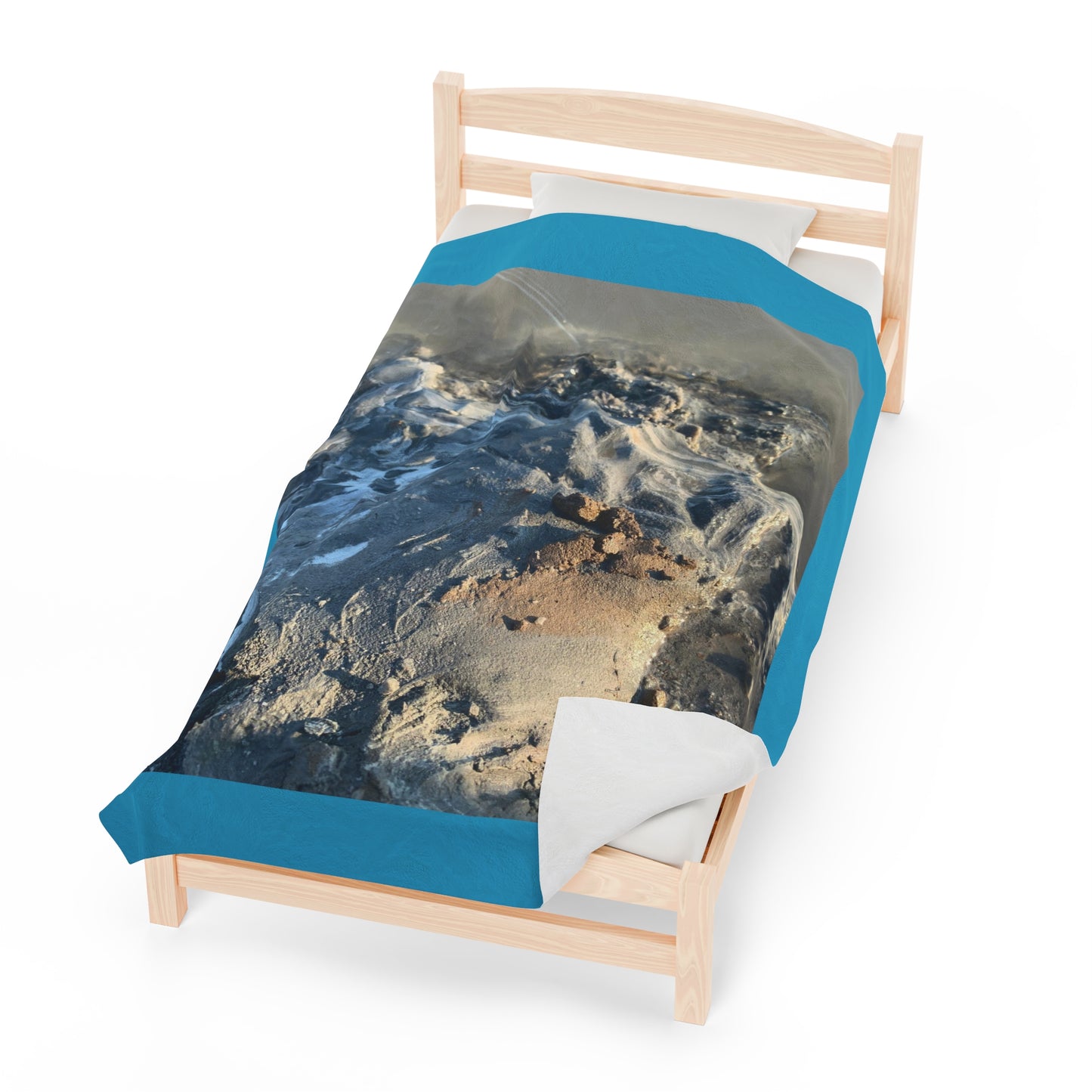 Holy Land Origins Velveteen Plush Blanket - The Dead Sea (Israel) - The God Ball Originals by Chris Rabalais (2024)