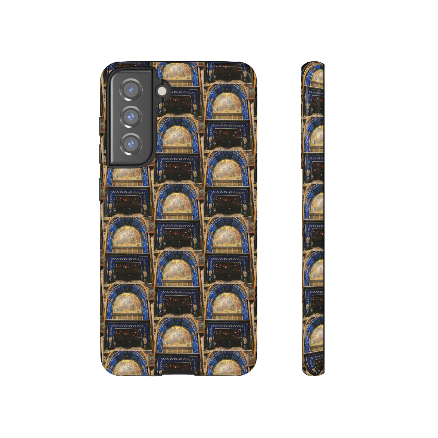 Holy Land Origins Tough Apple and Samsung Cases - Church Of The Nativity at Bethlehem - The God Ball Originals by Chris Rabalais (2024)