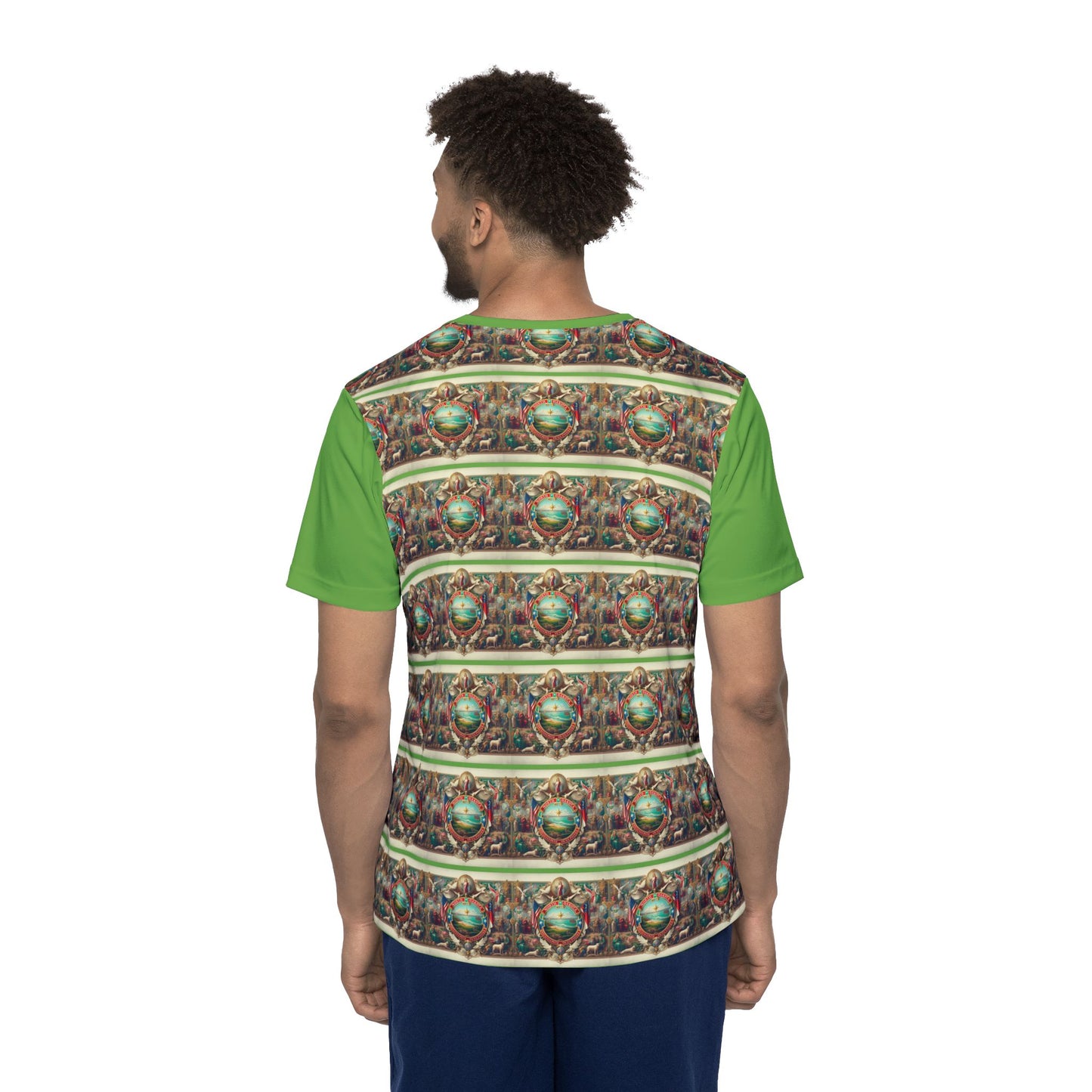 North Dakota Vintage Christian Crusader - Premium Sports Jersey - USA - 100% Charity Benefit - The God Vote Collection by Chris Rabalais