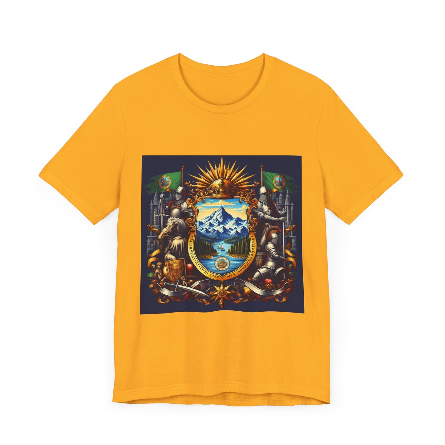 Washington Vintage Christian Crusader - Unisex Jersey Tee - USA - 100% Charity Benefit - The God Vote Collection by Chris Rabalais