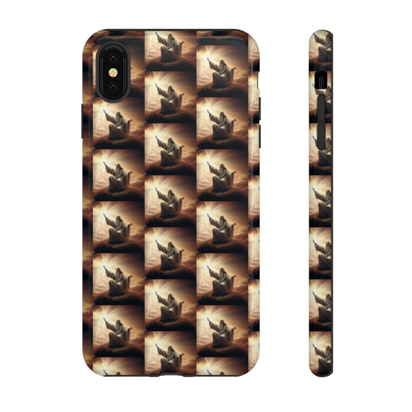 AImagination Collection iPhone Tough Case - "Let There Be Light" - The God Ball Originals by Chris Rabalais (2024)