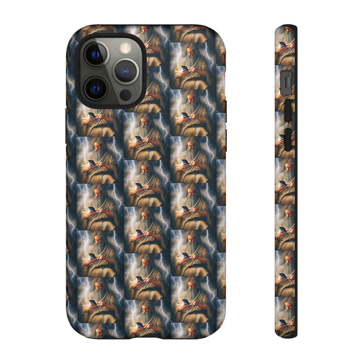 AImagination Collection iPhone Tough Cases - "The Watchman" - The God Ball Originals by Chris Rabalais (2024)