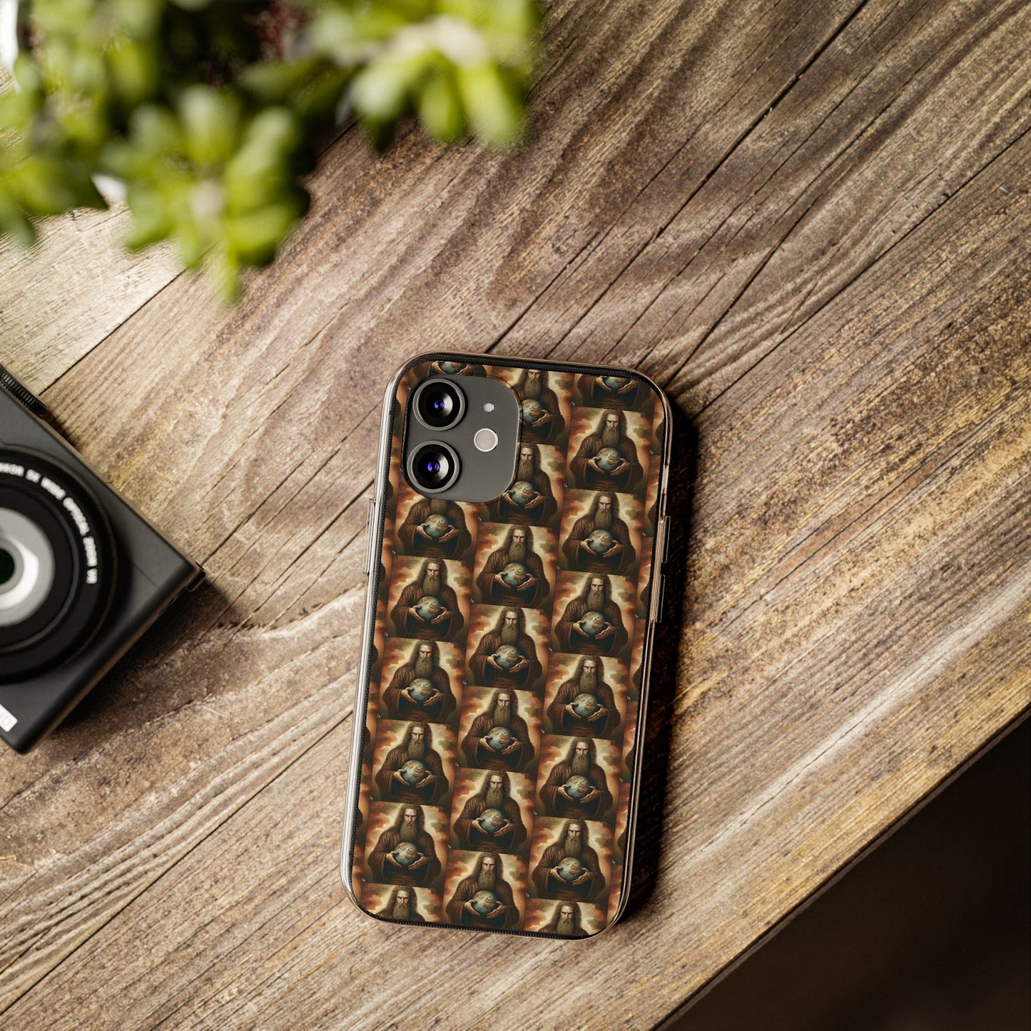 AImagination Collection Soft Phone Cases - "Yahweh's World" - The God Ball Originals by Chris Rabalais (2024)