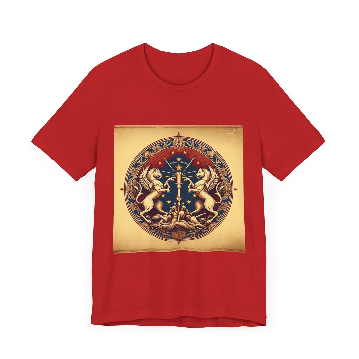 Indiana Vintage Christian Crusader - Unisex Jersey Tee - USA - 100% Charity Benefit - The God Vote Collection by Chris Rabalais