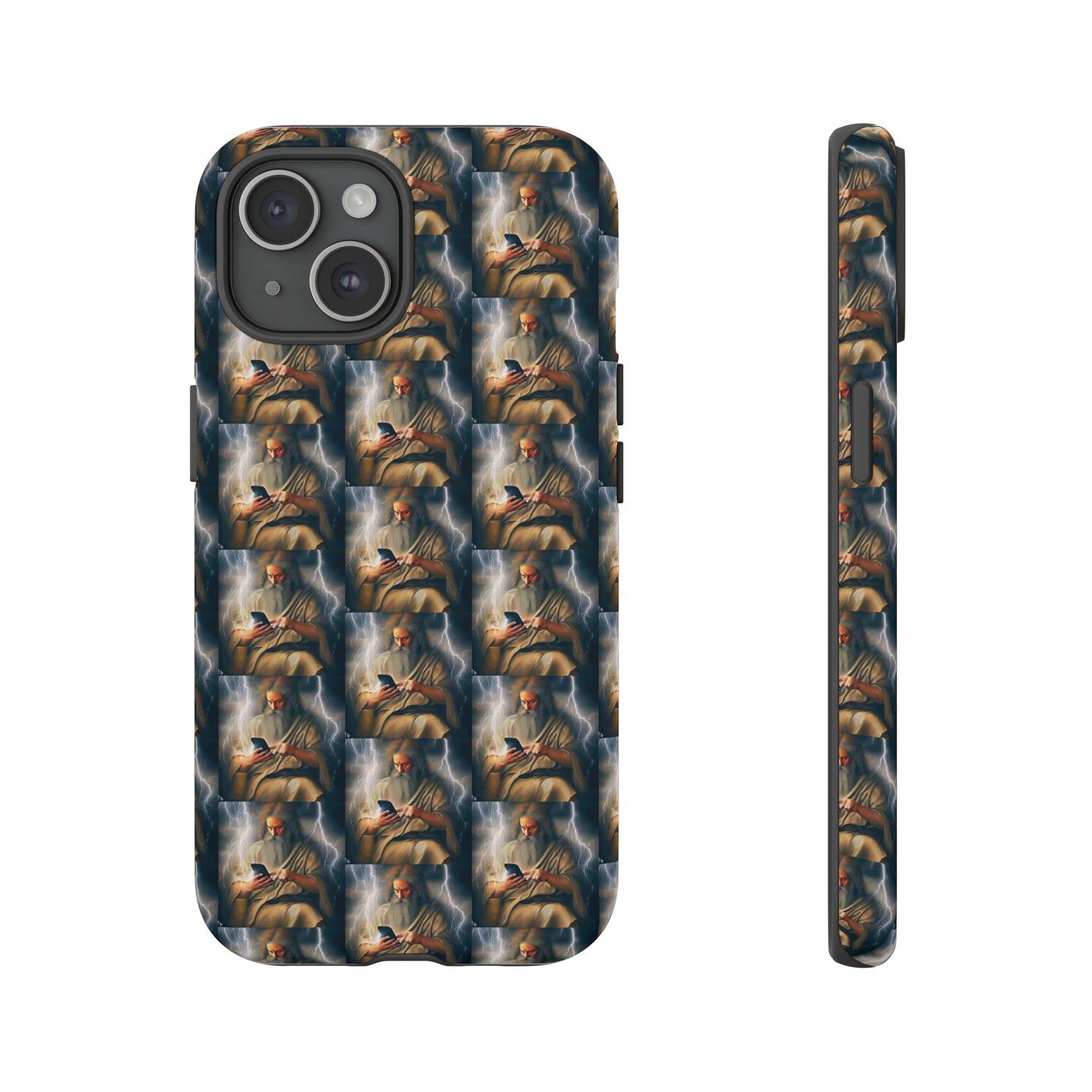 AImagination Collection iPhone Tough Cases - "The Watchman" - The God Ball Originals by Chris Rabalais (2024)