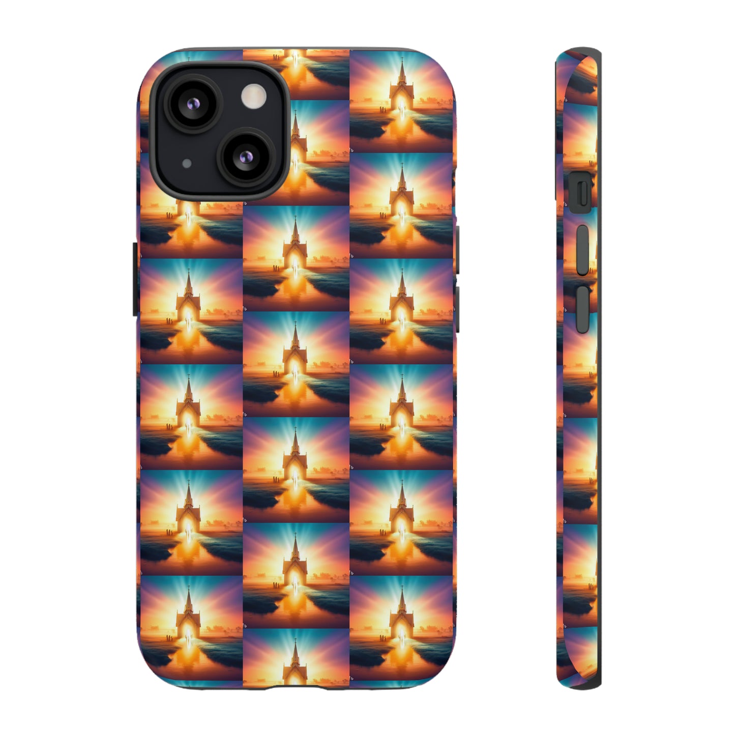 AImagination Collection iPhone Tough Case - "Come to the Light" - The God Ball Originals by Chris Rabalais (2024)