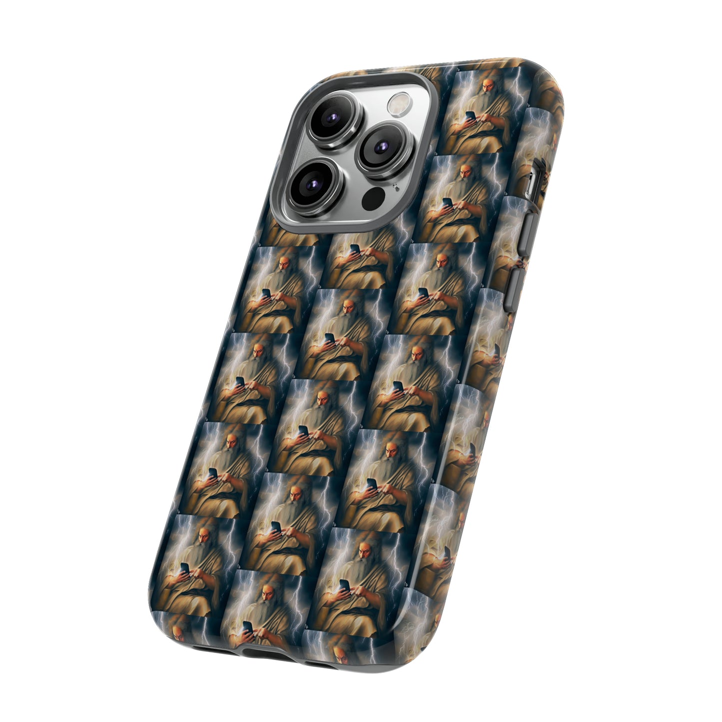 AImagination Collection iPhone Tough Cases - "The Watchman" - The God Ball Originals by Chris Rabalais (2024)