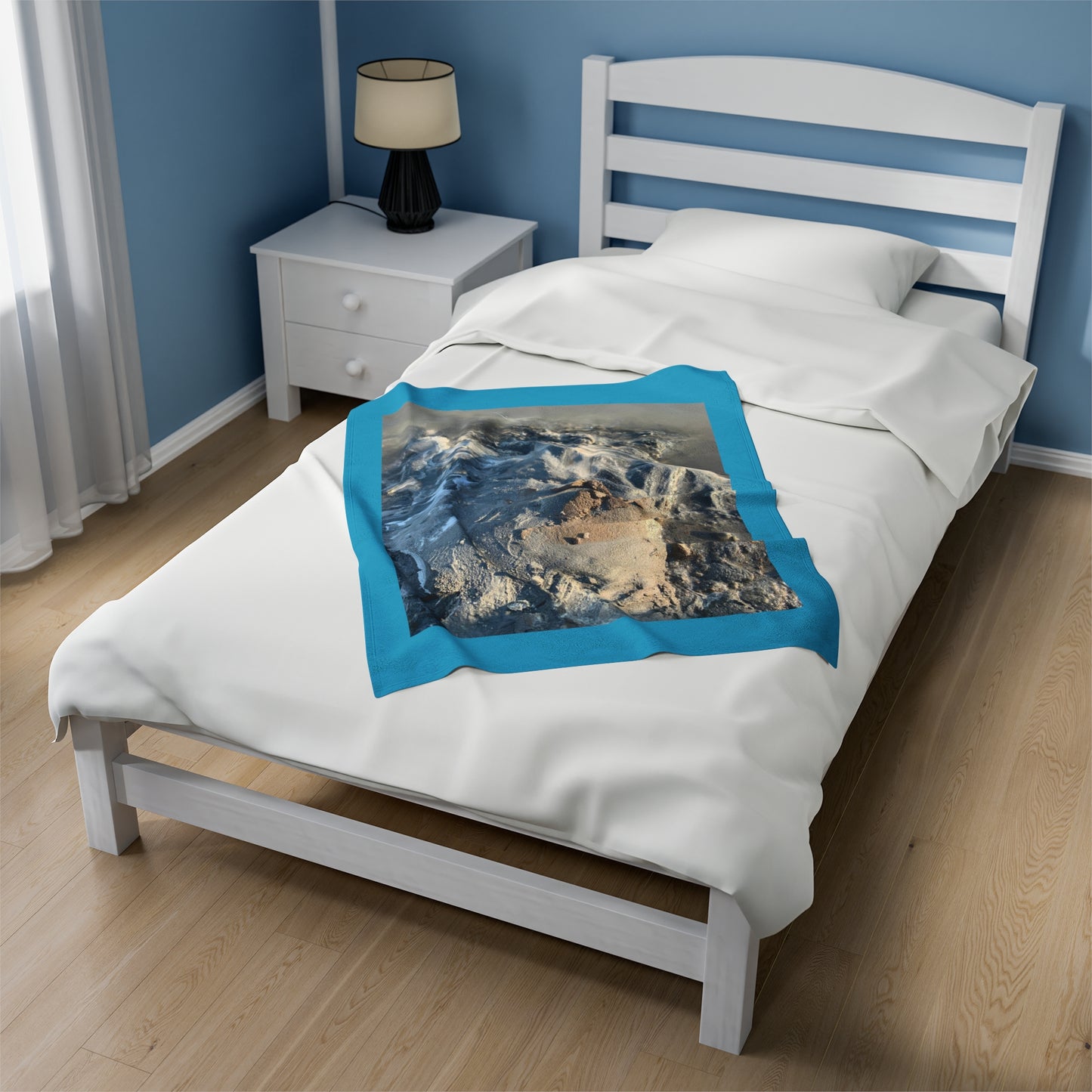 Holy Land Origins Velveteen Plush Blanket - The Dead Sea (Israel) - The God Ball Originals by Chris Rabalais (2024)
