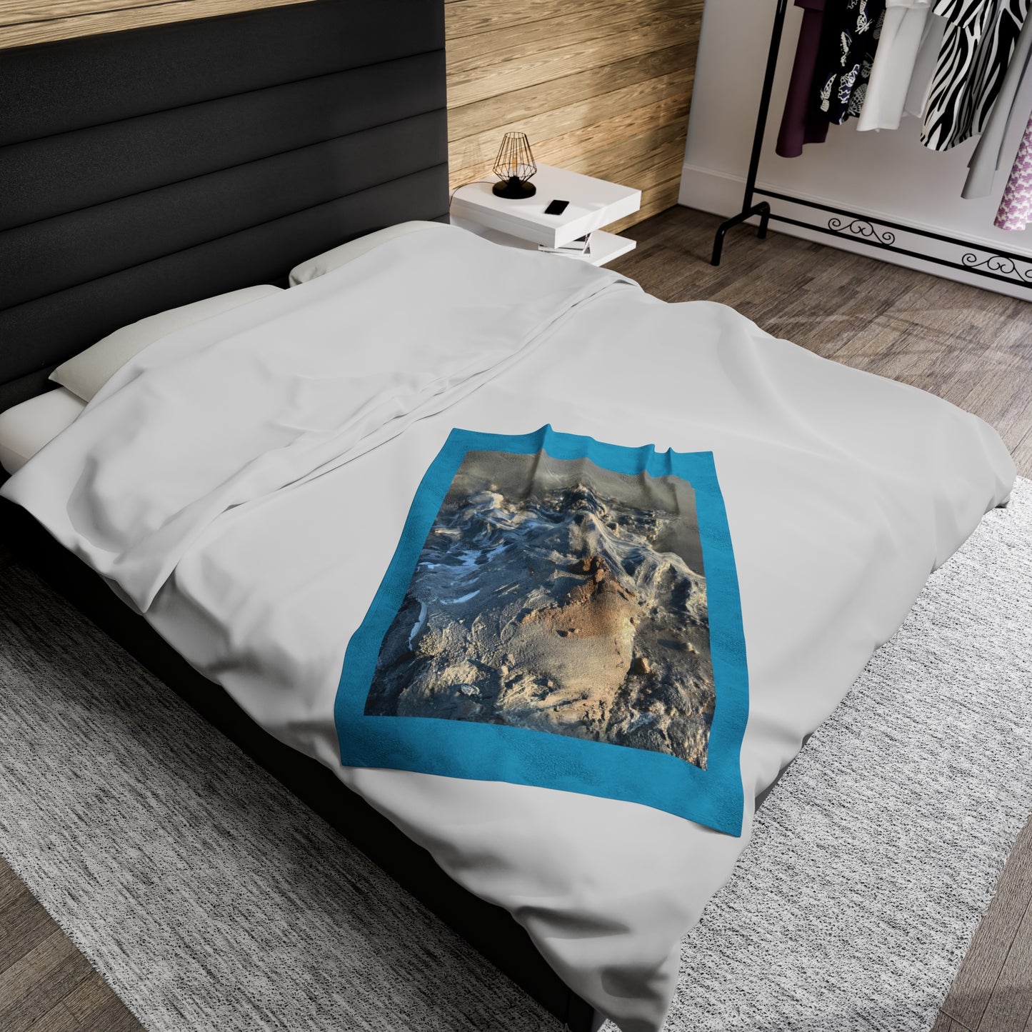 Holy Land Origins Velveteen Plush Blanket - The Dead Sea (Israel) - The God Ball Originals by Chris Rabalais (2024)