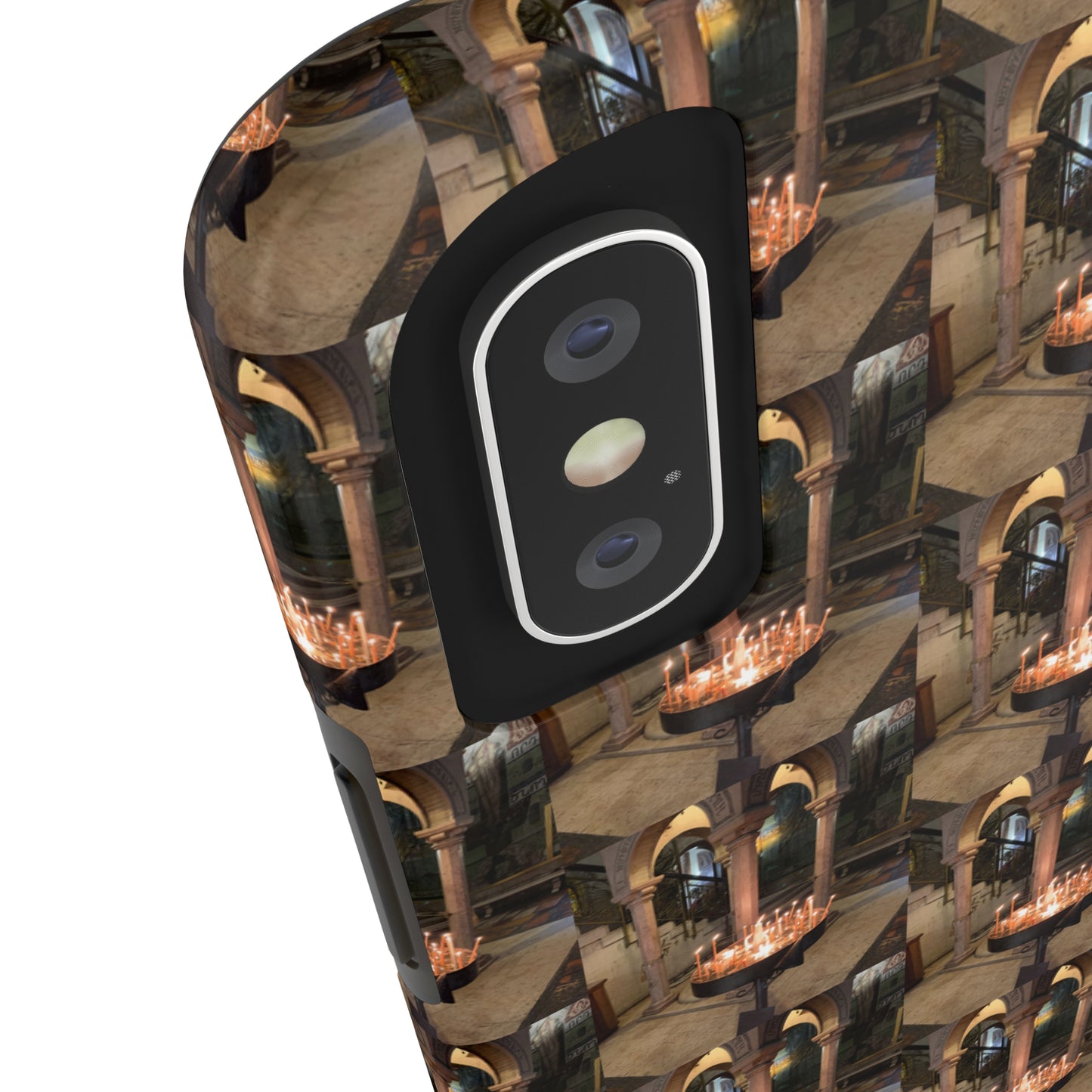Holy Land Origins Apple iPhone Tough Case - Church of the Holy Sepulchre at Jerusalem - The God Ball Originals by Chris Rabalais (2024)