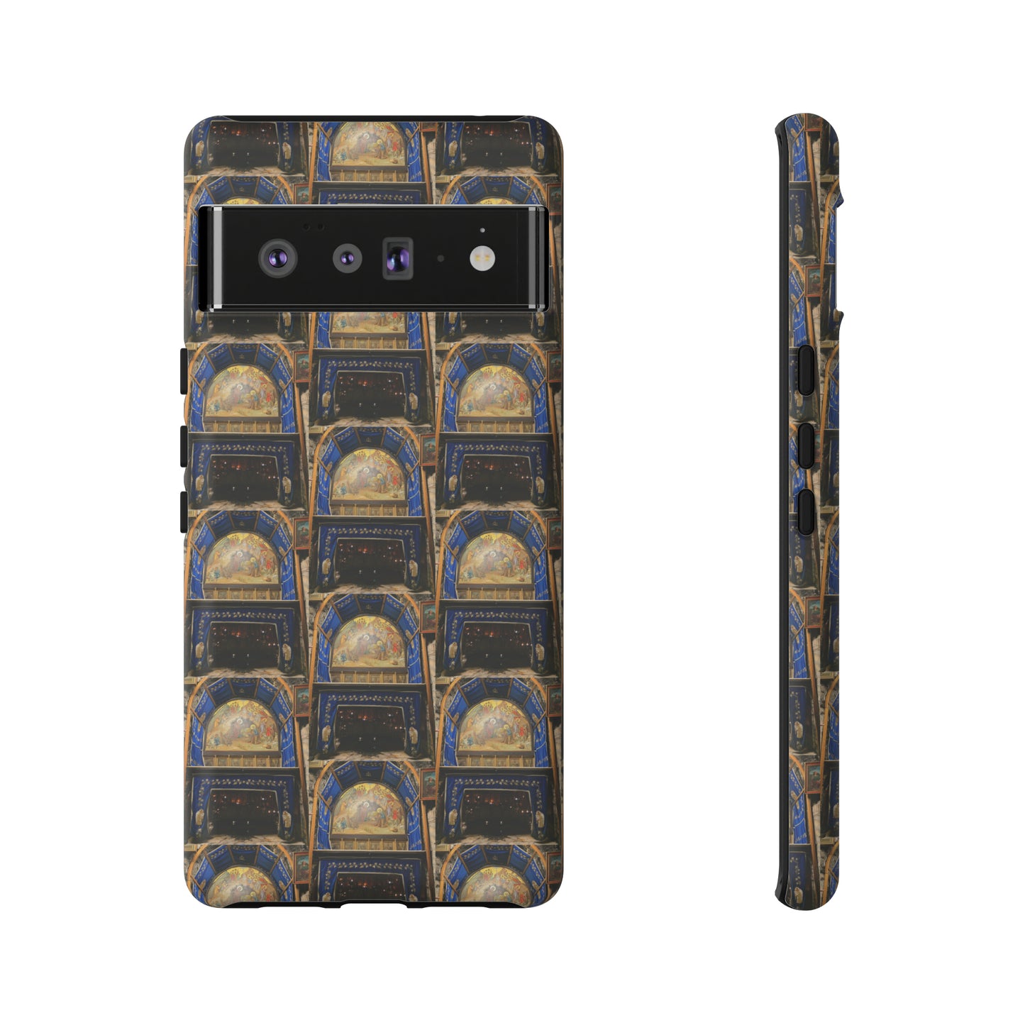 Holy Land Origins Tough Apple and Samsung Cases - Church Of The Nativity at Bethlehem - The God Ball Originals by Chris Rabalais (2024)
