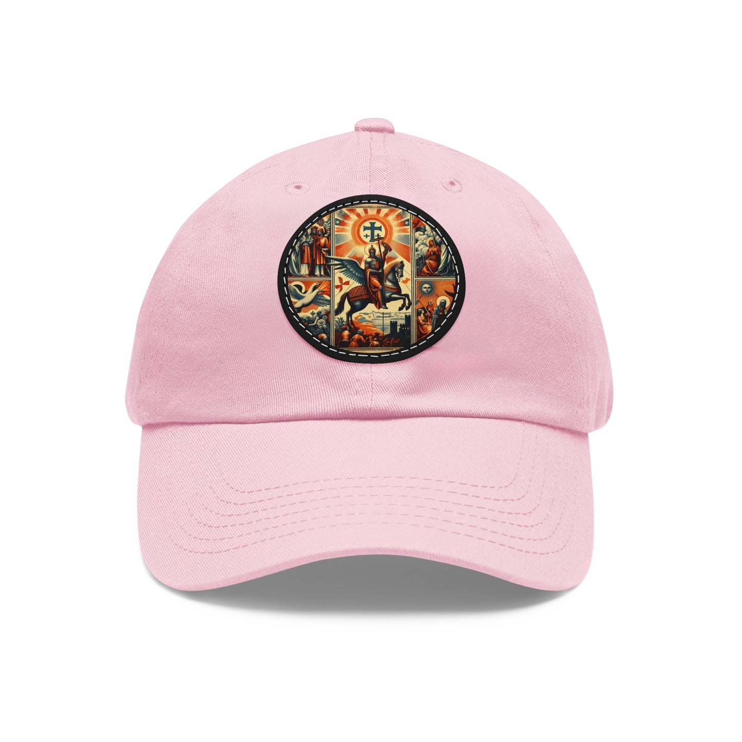 Mississippi Vintage Christian Crusader Campaign Hat - Chino Twill Leather Logo - 100% Charity - The God Vote Collection by Chris Rabalais