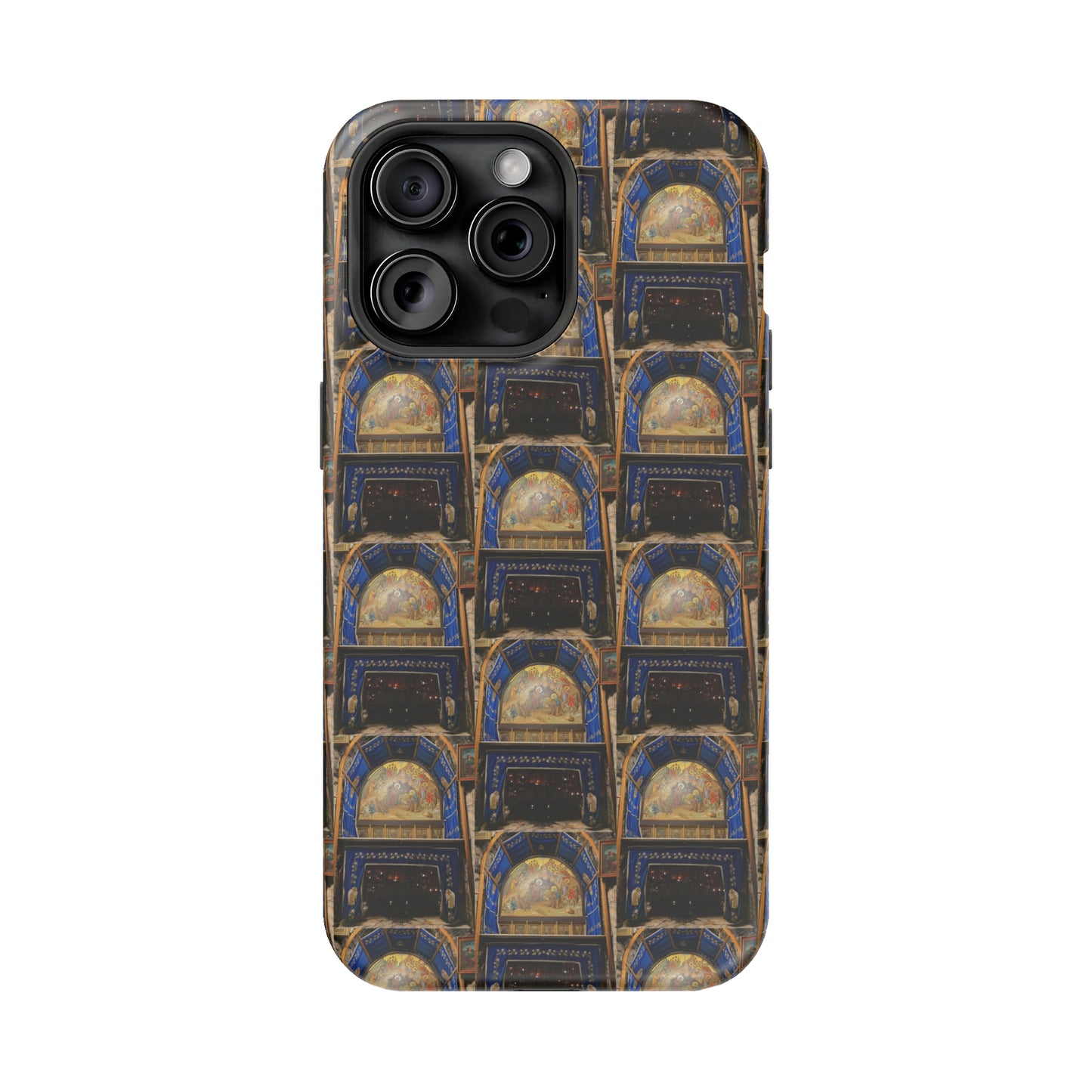 Holy Land Origins Apple iPhone MagSafe Tough Cases - Church of the Nativity at Bethlehem - The God Ball Originals by Chris Rabalais (2024)