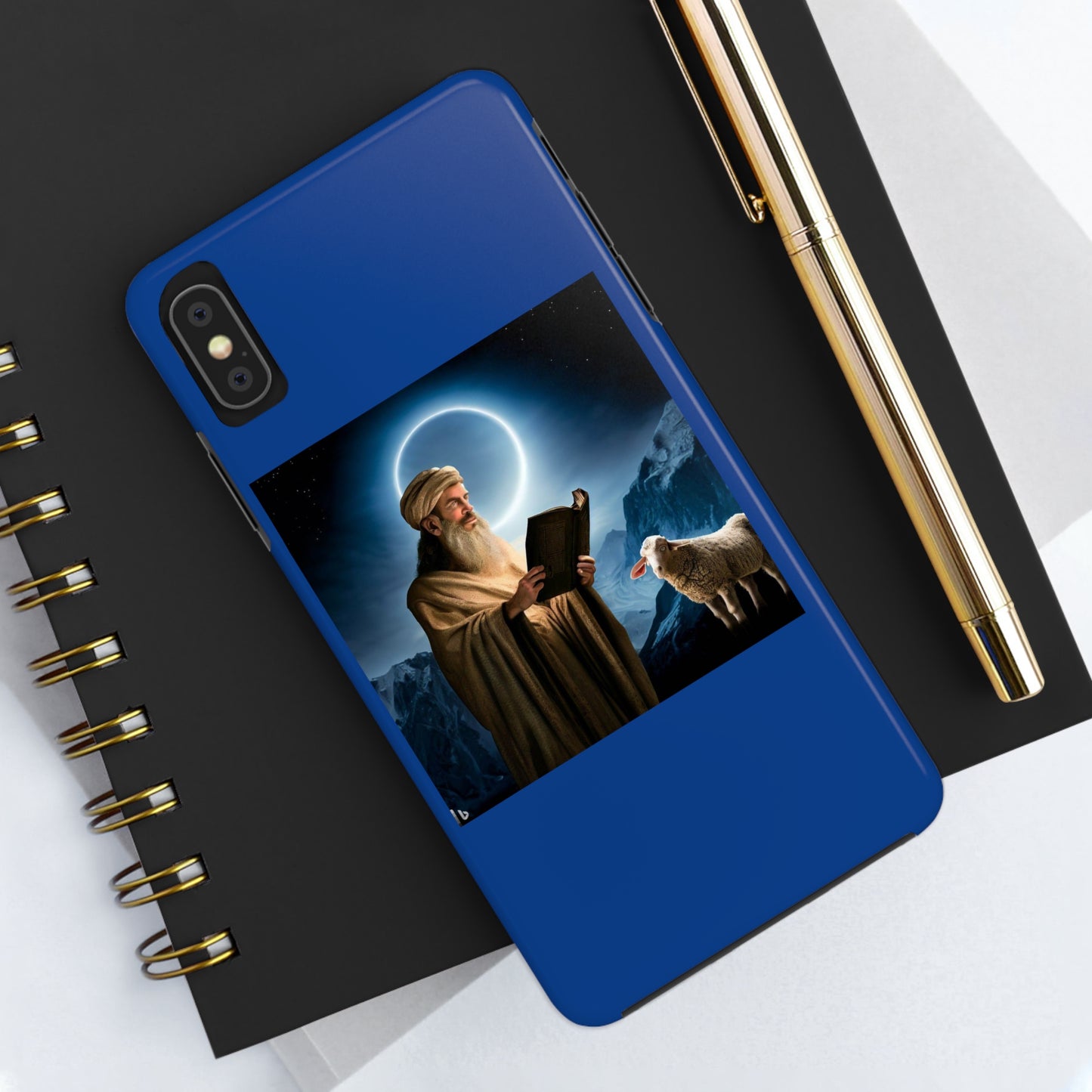 AImagination Collection iPhone Tough Case - "Feed My Sheep" - The God Ball Originals by Chris Rabalais (2024)