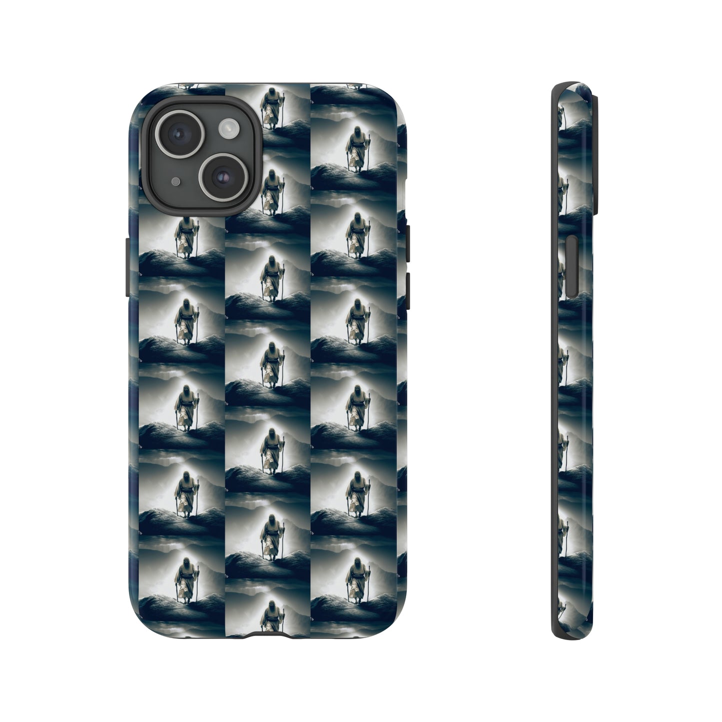 AImagination Collection iPhone Tough Case - "The Walk" - The God Ball Originals by Chris Rabalais (2024)