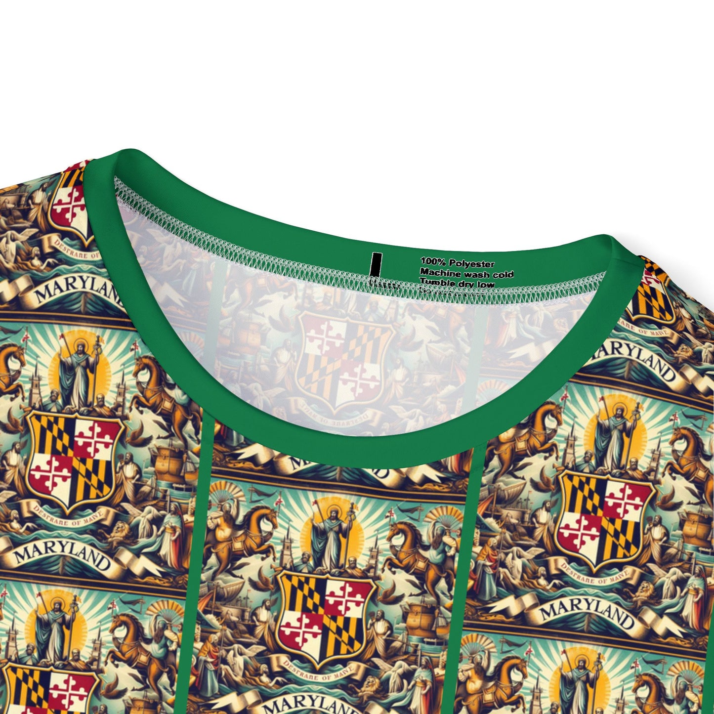Maryland Vintage Christian Crusader - Premium Sports Jersey - USA - 100% Charity Benefit - The God Vote Collection by Chris Rabalais