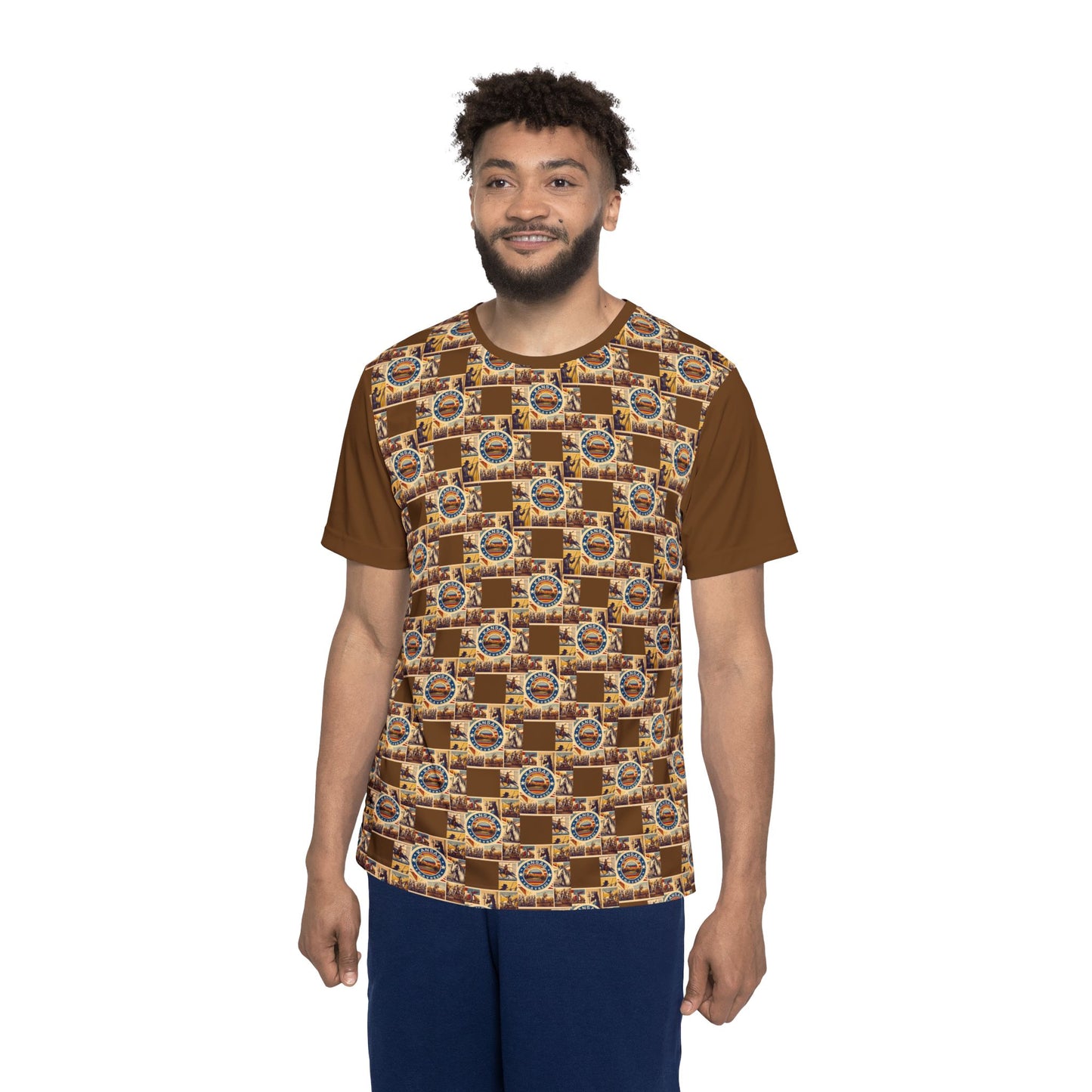 Kansas Vintage Christian Crusader - Premium Sports Jersey - USA - 100% Charity Benefit - The God Vote Collection by Chris Rabalais