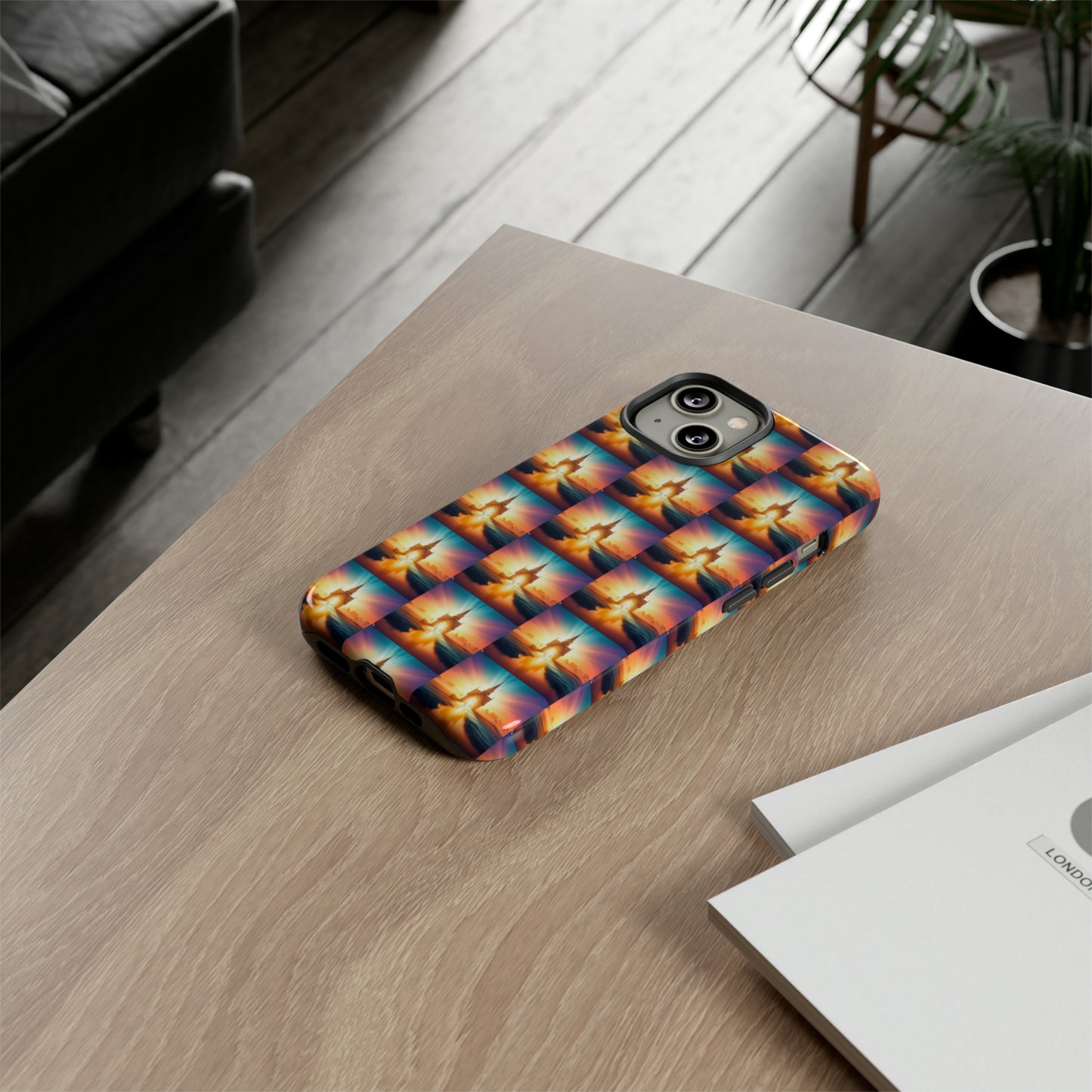 AImagination Collection iPhone Tough Case - "Come to the Light" - The God Ball Originals by Chris Rabalais (2024)