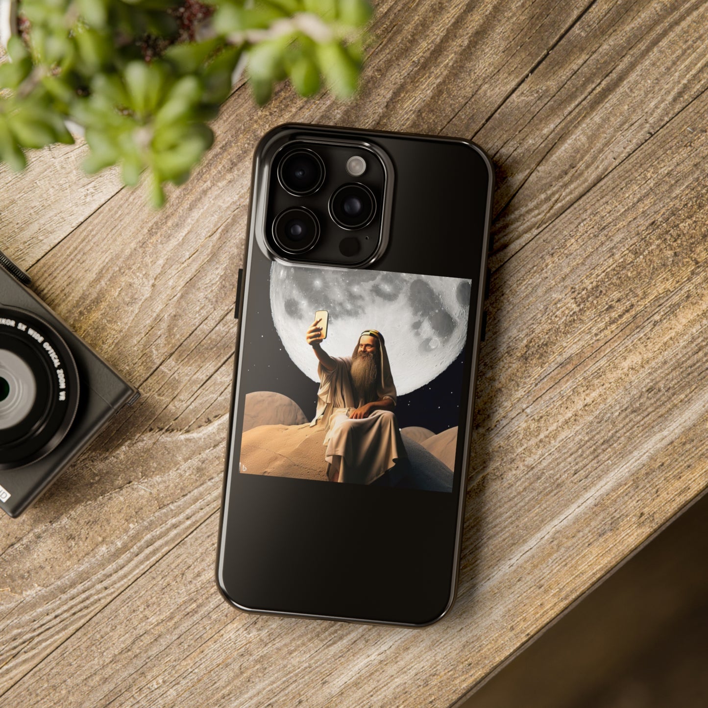 AImagination Collection iPhone Tough Case - "The Old and The New" - The God Ball Originals by Chris Rabalais (2024)