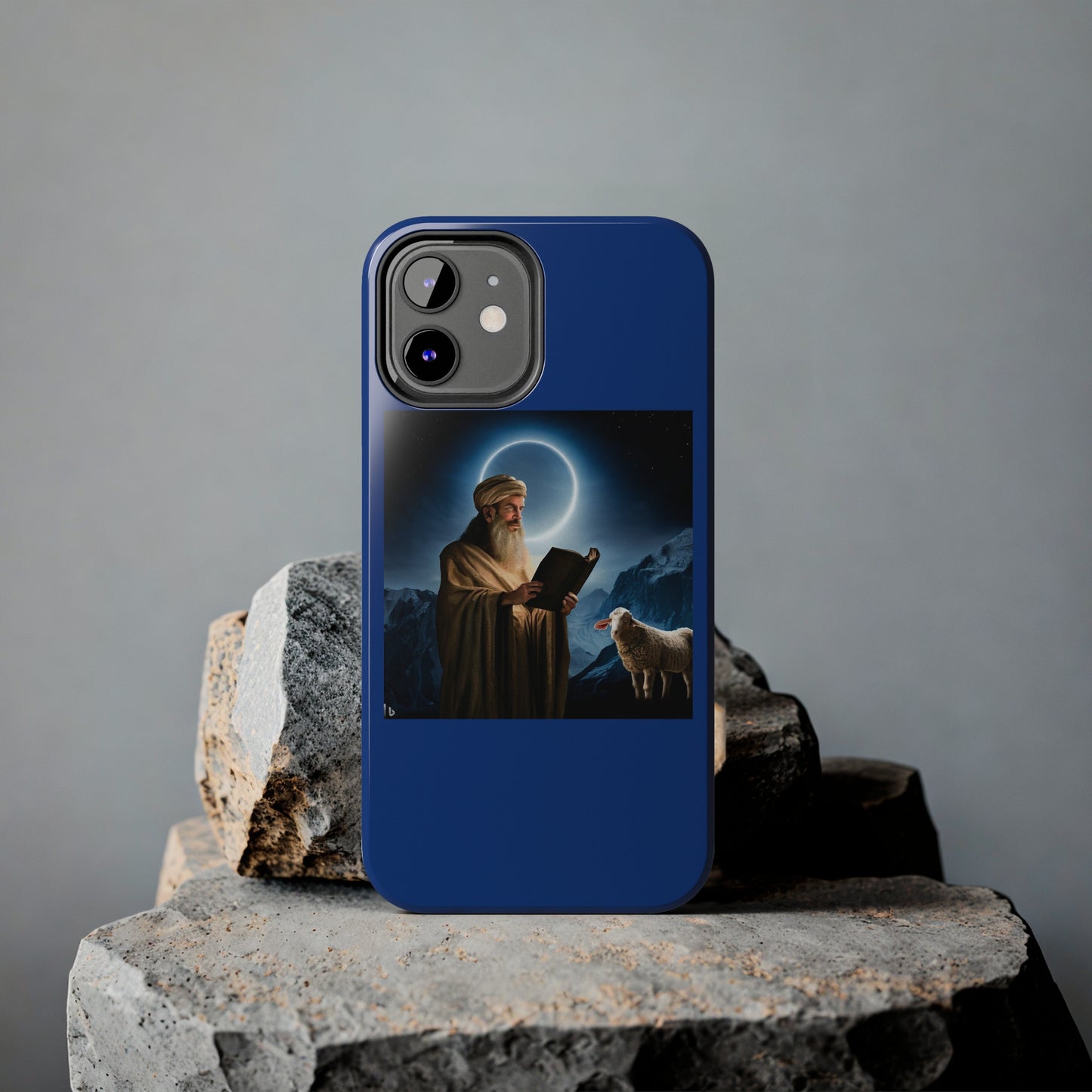 AImagination Collection iPhone Tough Case - "Feed My Sheep" - The God Ball Originals by Chris Rabalais (2024)