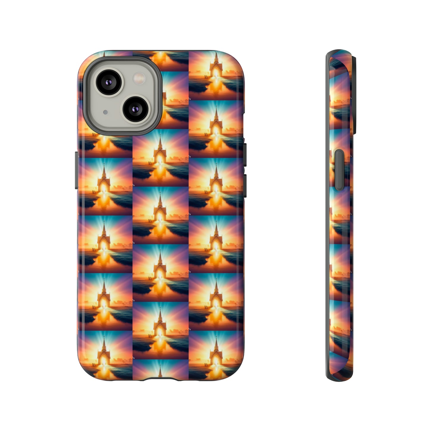 AImagination Collection iPhone Tough Case - "Come to the Light" - The God Ball Originals by Chris Rabalais (2024)