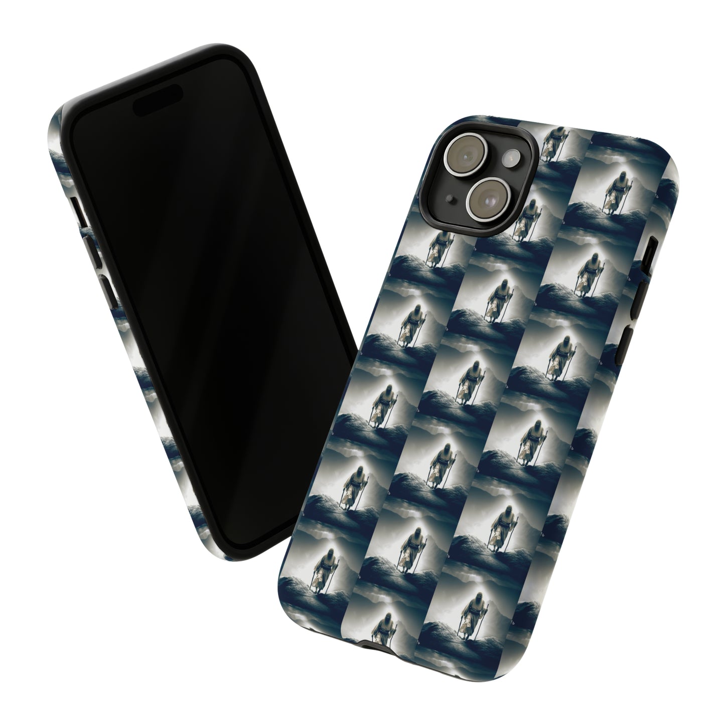 AImagination Collection iPhone Tough Case - "The Walk" - The God Ball Originals by Chris Rabalais (2024)